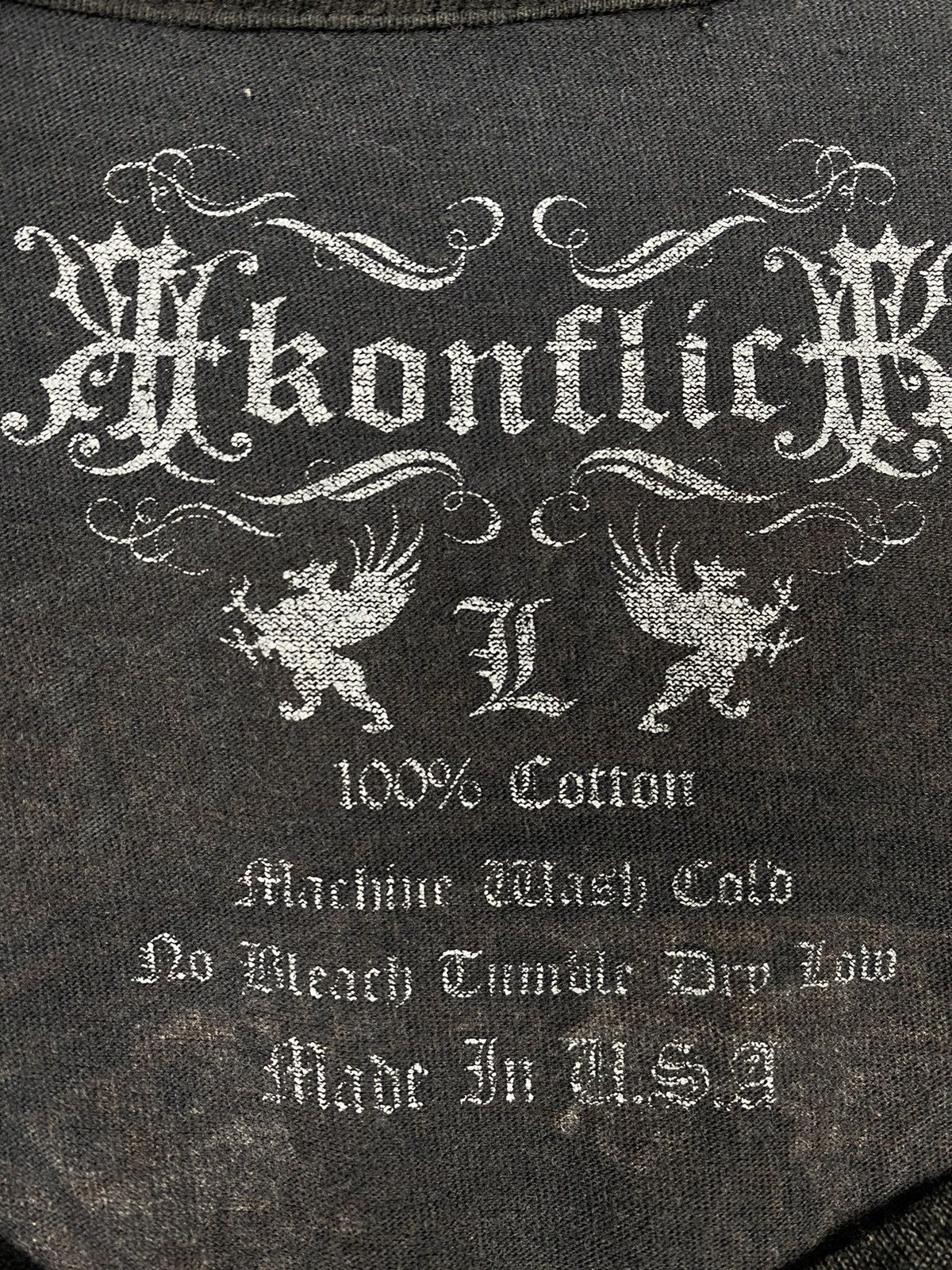 Other Konflict Crazy Y2K Opium Affliction Style USA Tee Size US L / EU 52-54 / 3 - 19 Thumbnail