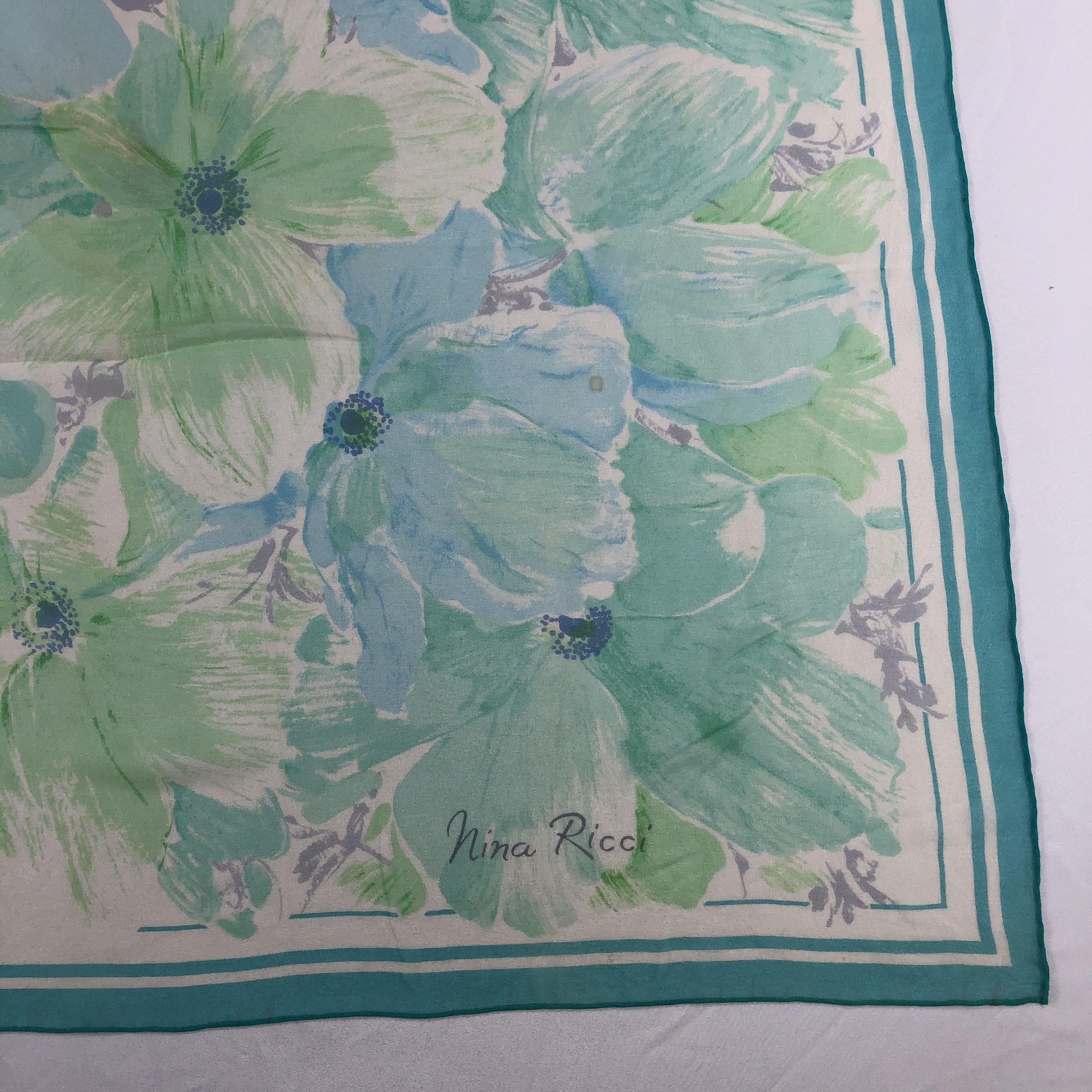 Nina Ricci vintage Nina Ricci Silk scarf Size ONE SIZE - 4 Thumbnail