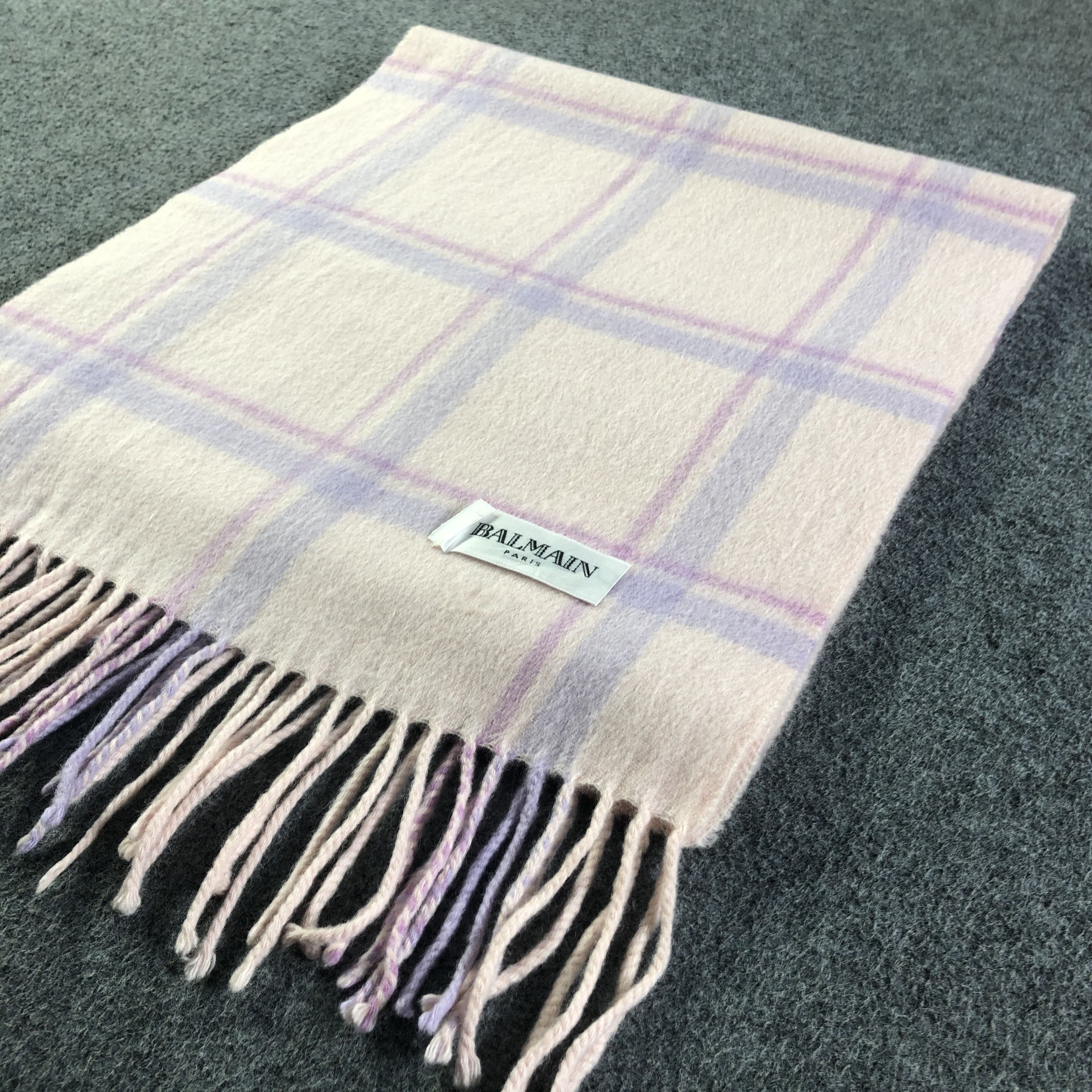 Pierre Balmain Pierre Balmain Cashmere Scarf / Muffler / Neckwear P135 Size ONE SIZE - 3 Thumbnail