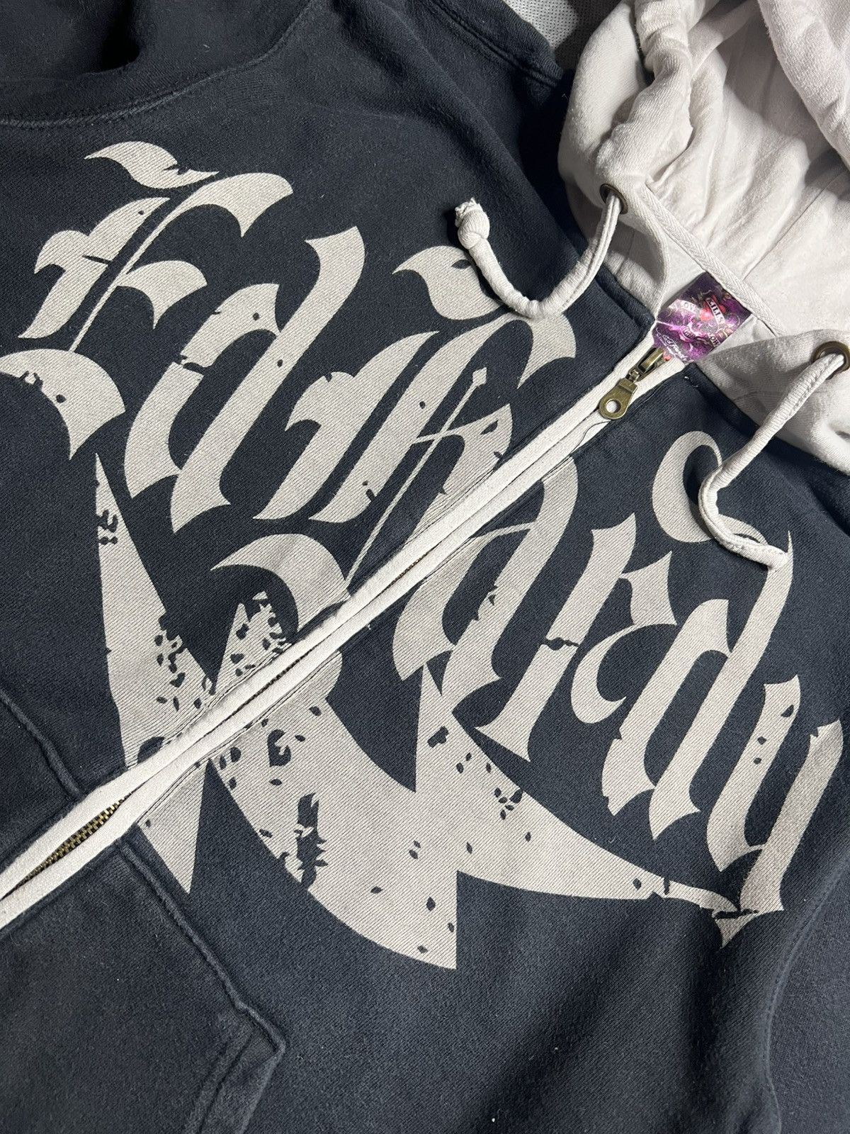 Ed Hardy Vintage Y2K Ed Hardy Zip Hoodie Size M Size US M / EU 48-50 / 2 - 4 Thumbnail