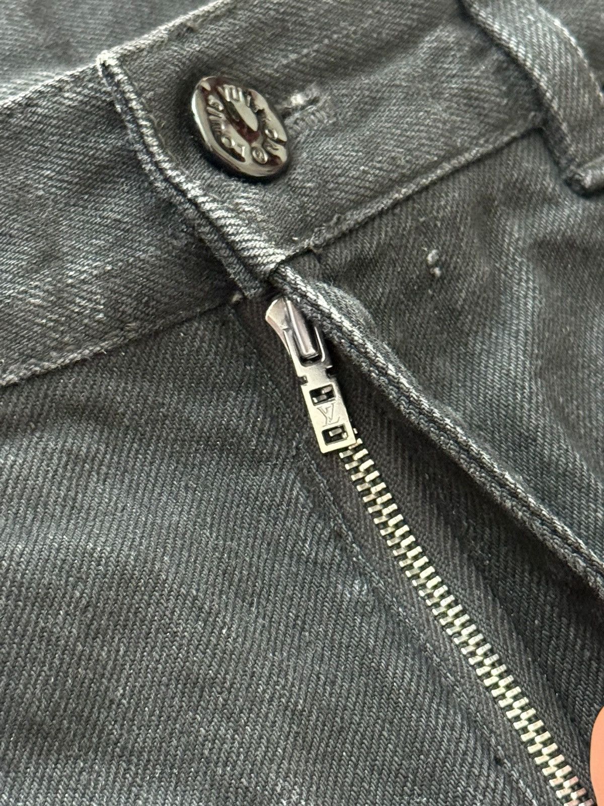 Louis Vuitton Virgil Era Japanese Black Denim Pants Size US 32 / EU 48 - 4 Thumbnail