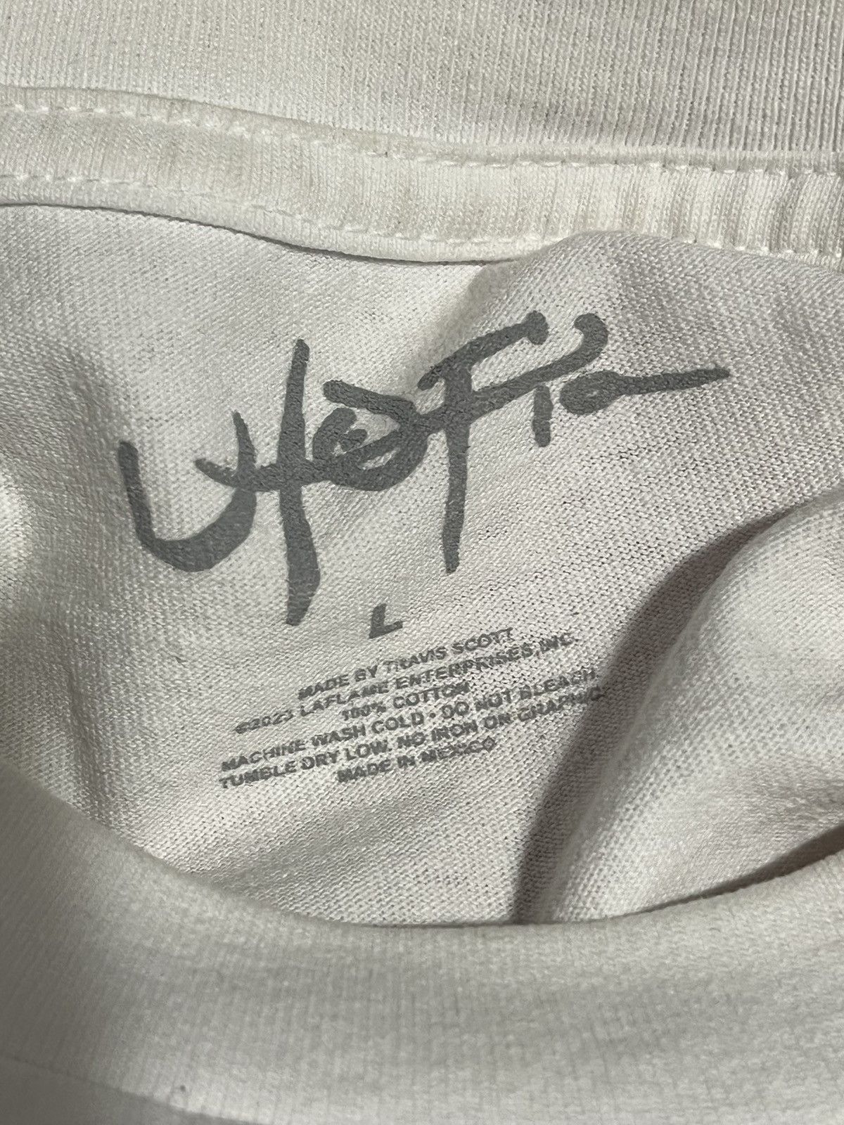 Travis Scott Travis Scott Utopia C1 Pack T-Shirt Size US L / EU 52-54 / 3 - 3 Thumbnail