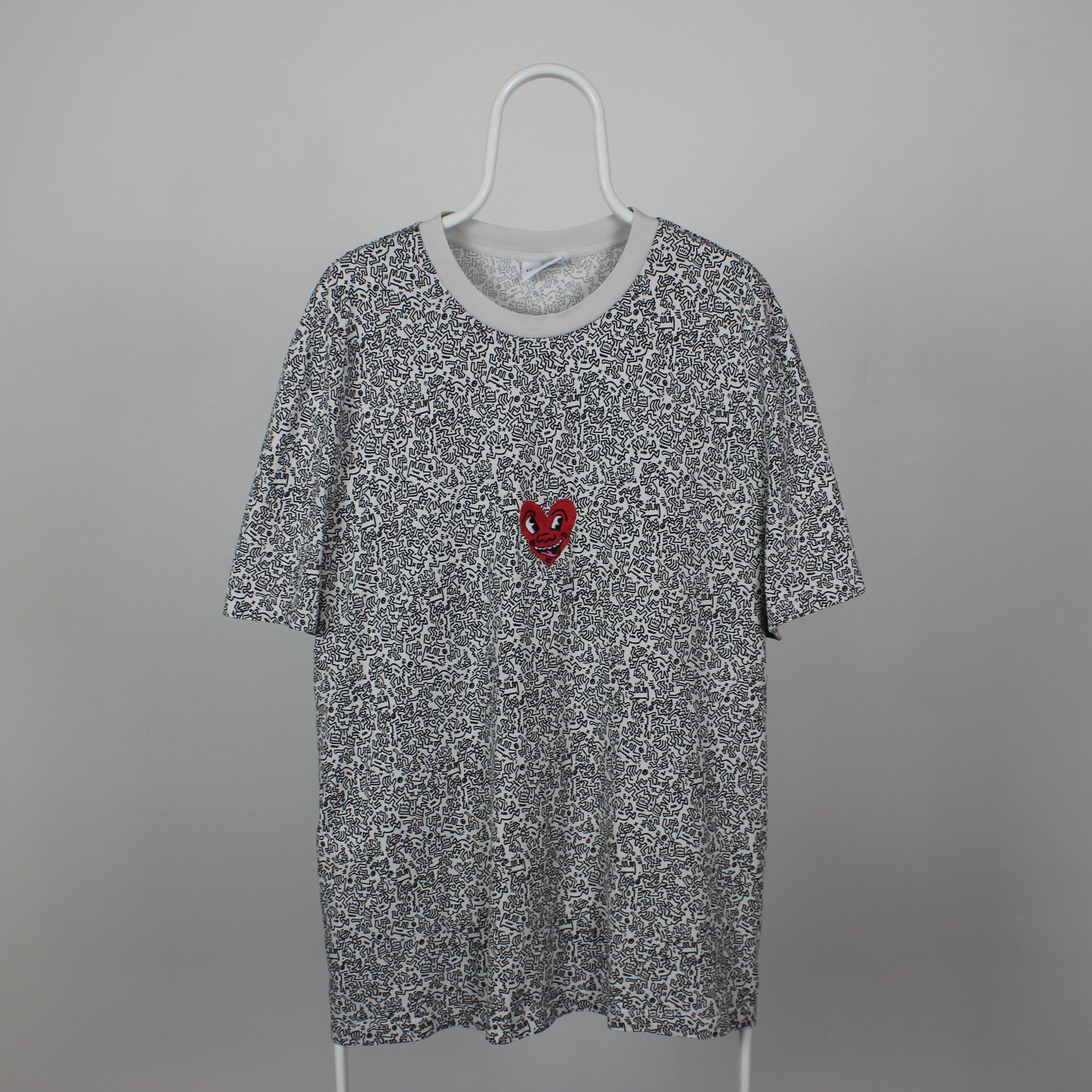 Keith Haring Keith Haring art designer tee t shirt men cotton XL Size US XL / EU 56 / 4 - 3 Thumbnail