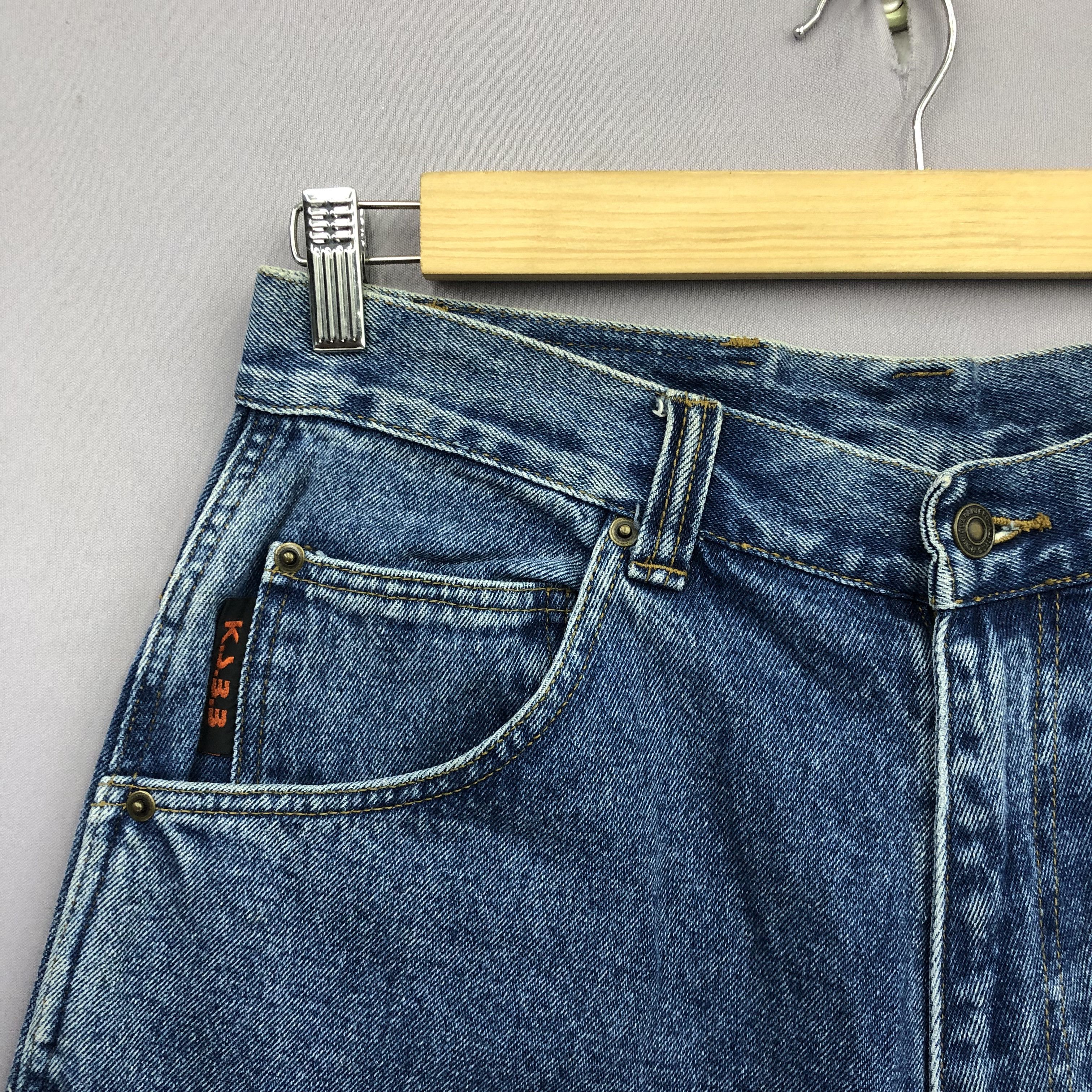 Japanese Brand Crazy Y2K/2000s Japanese Faded Jnco Style Baggy Jeans Denim Size US 32 / EU 48 - 9 Thumbnail