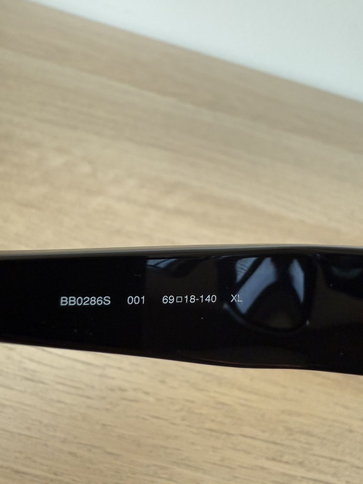 Balenciaga Balenciaga Oversized Rectangle Sunglasses Black Size ONE SIZE - 6 Thumbnail