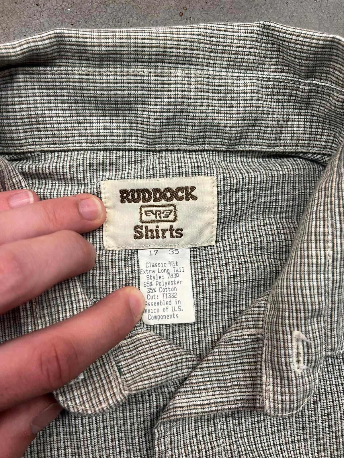 Designer Vintage 80s Ruddock Shirts Western Pearl Snap Button-Up Size US XL / EU 56 / 4 - 4 Thumbnail