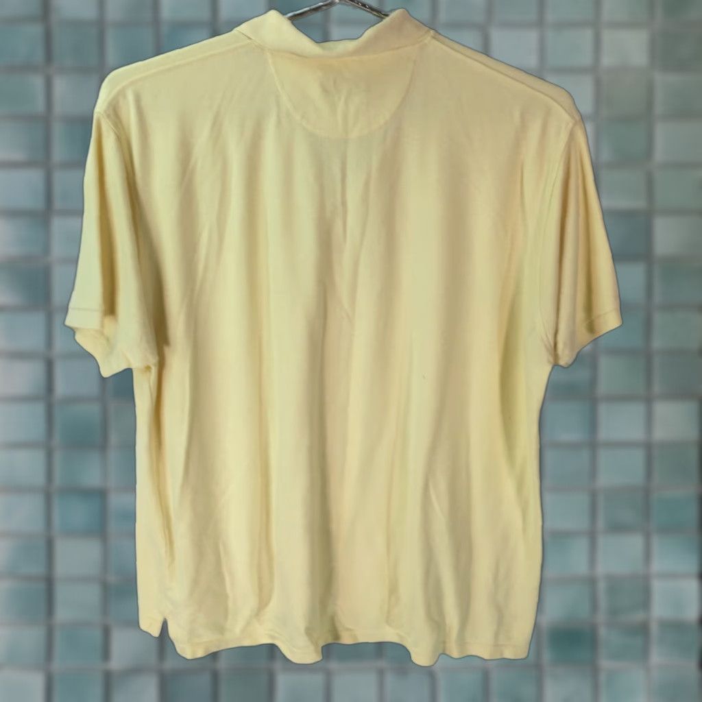 Croft & Barrow Croft And Barrow Mens Short Sleeve Polo Yellow Collared T-Shirt 2XL Casual Shirt, Button-Down, 100% Cotton, Regular Fit, Solid, Breathable, Size XXL Size US XXL / EU 58 / 5 - 1 Thumbnail