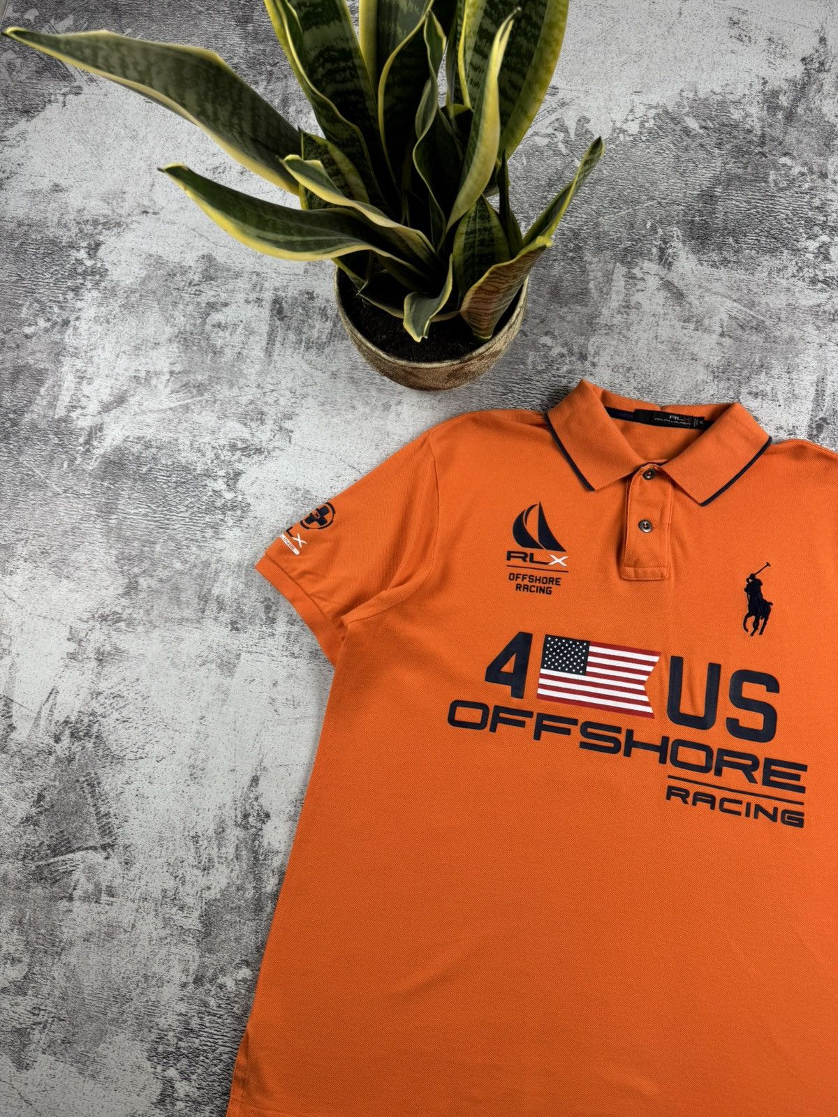 RLX Ralph Lauren RLX Ralph Lauren USA Racing American Chief Keef Polo T Shirt Size US XL / EU 56 / 4 - 5 Thumbnail