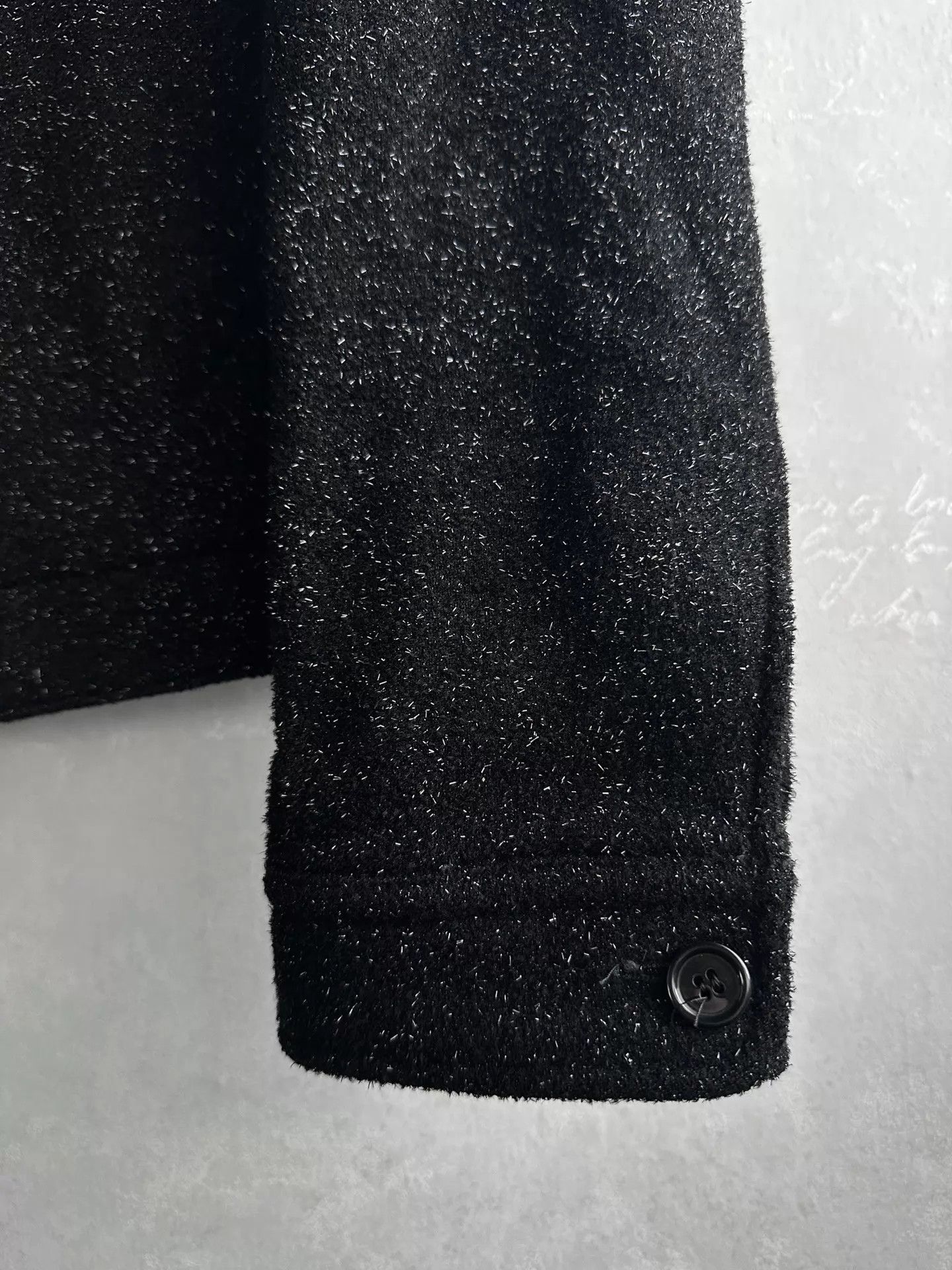 Alexander McQueen Alexander McQueen Silver Thread Wool Pocket Jacket Size XL / US 12-14 / IT 48-50 - 4 Thumbnail