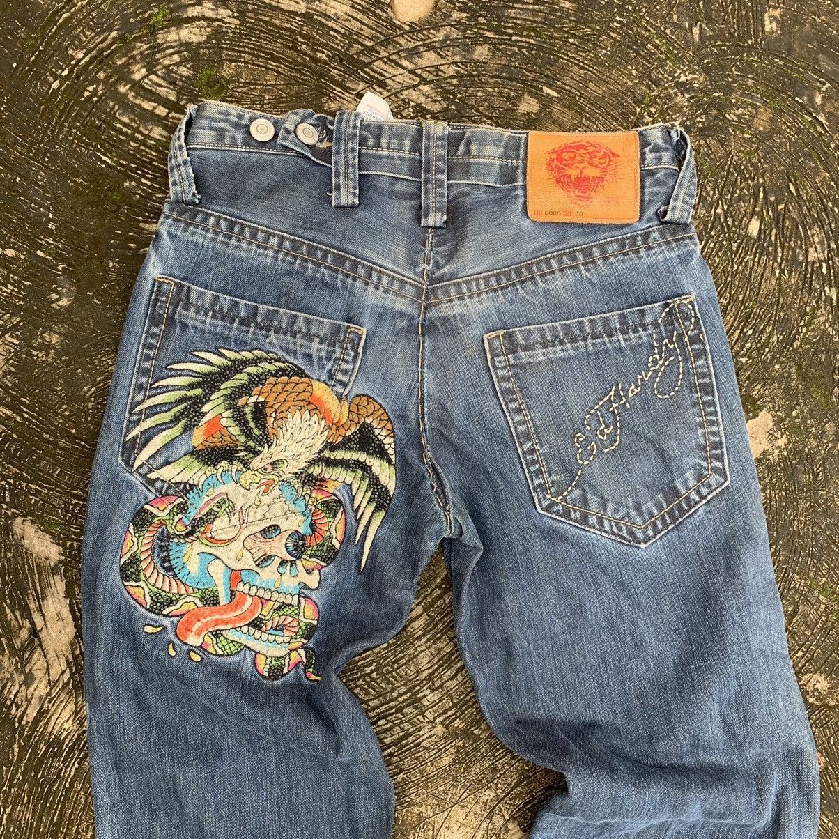 Ed Hardy Vintage Ed Hardy Denim Jeans Size US 30 / EU 46 - 3 Thumbnail