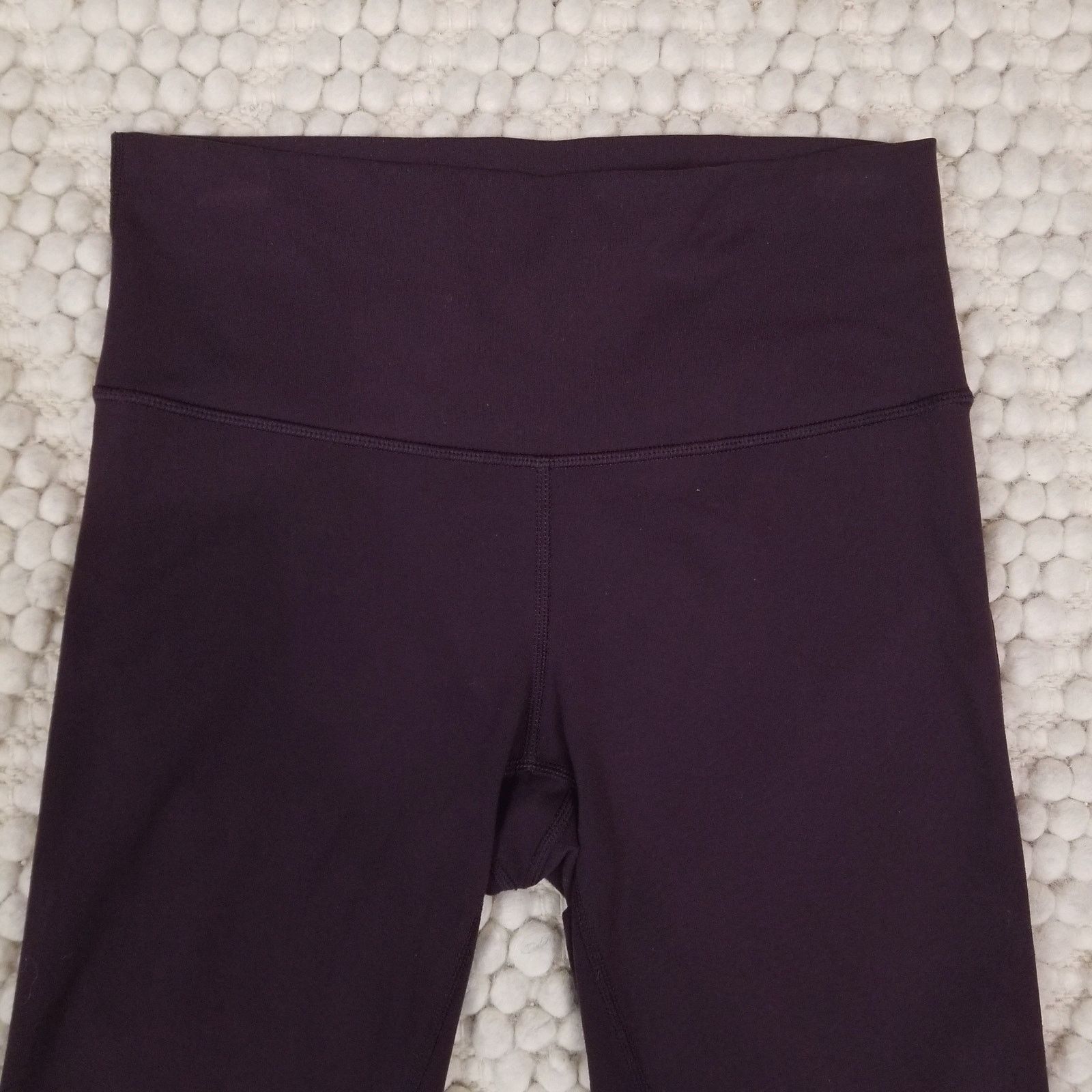 Lululemon Lululemon High Times Mesh Side Seam Black Cherry Sz 8 Size 30" / US 8 / IT 44 - 2 Thumbnail
