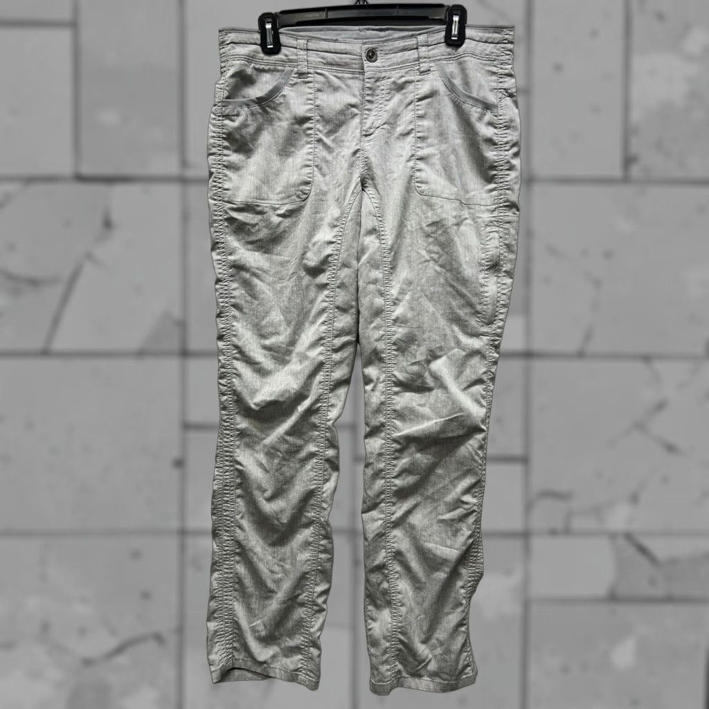 Vintage KUHL Gray Chino Hiking Pants Womens Size 10 31" Inseam Regular Size 32" / US 10 / IT 46 - 1 Thumbnail