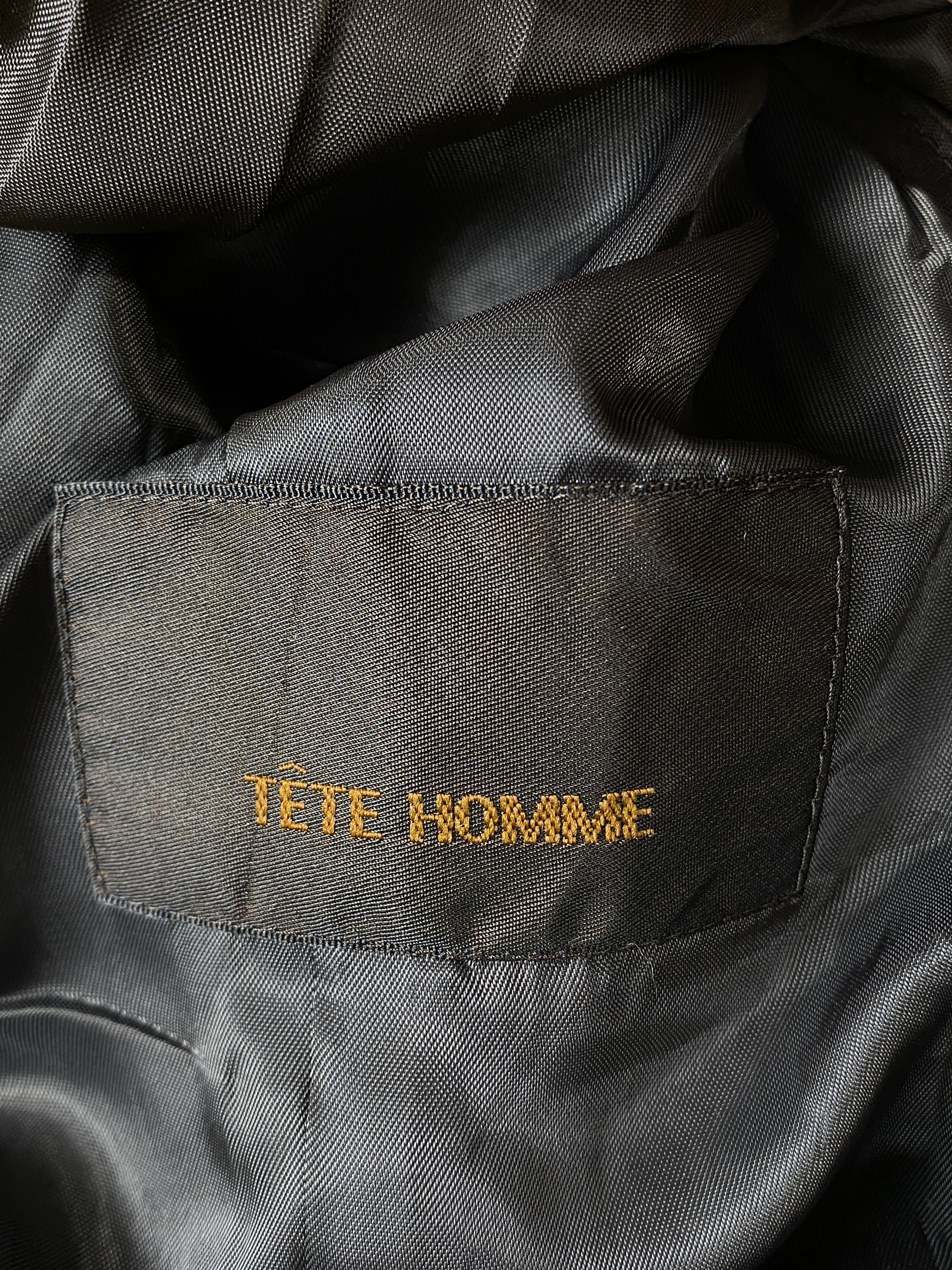 Tete Homme Vintage Tete Homme Quilted Lining Jacket J1936 Size US S / EU 44-46 / 1 - 9 Thumbnail