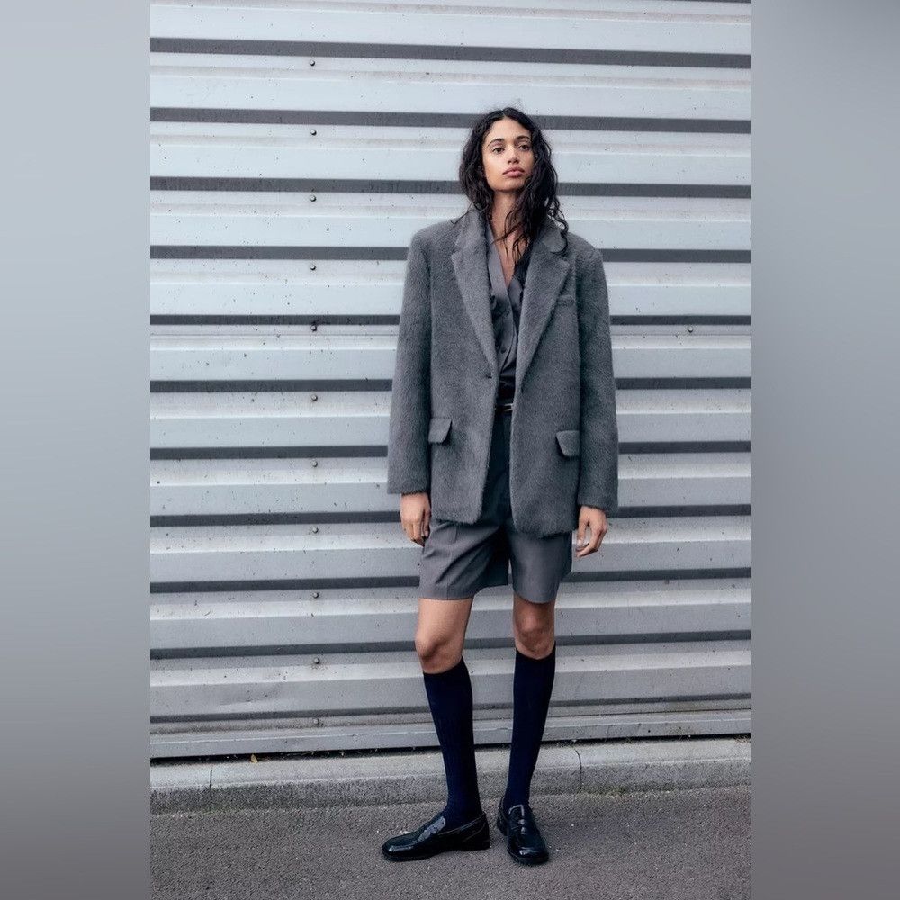 Zara 🦋 Bloggers Favorite 🦋 NWT Zara Faux Fur Soft Oversized St Size M / US 6-8 / IT 42-44 - 9 Thumbnail