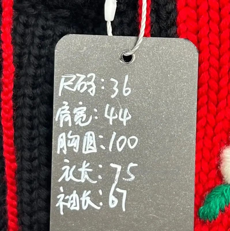 Miu Miu Miu Miu Black Cashmere Sweater with Floral Detail . Size M / US 6-8 / IT 42-44 - 7 Thumbnail