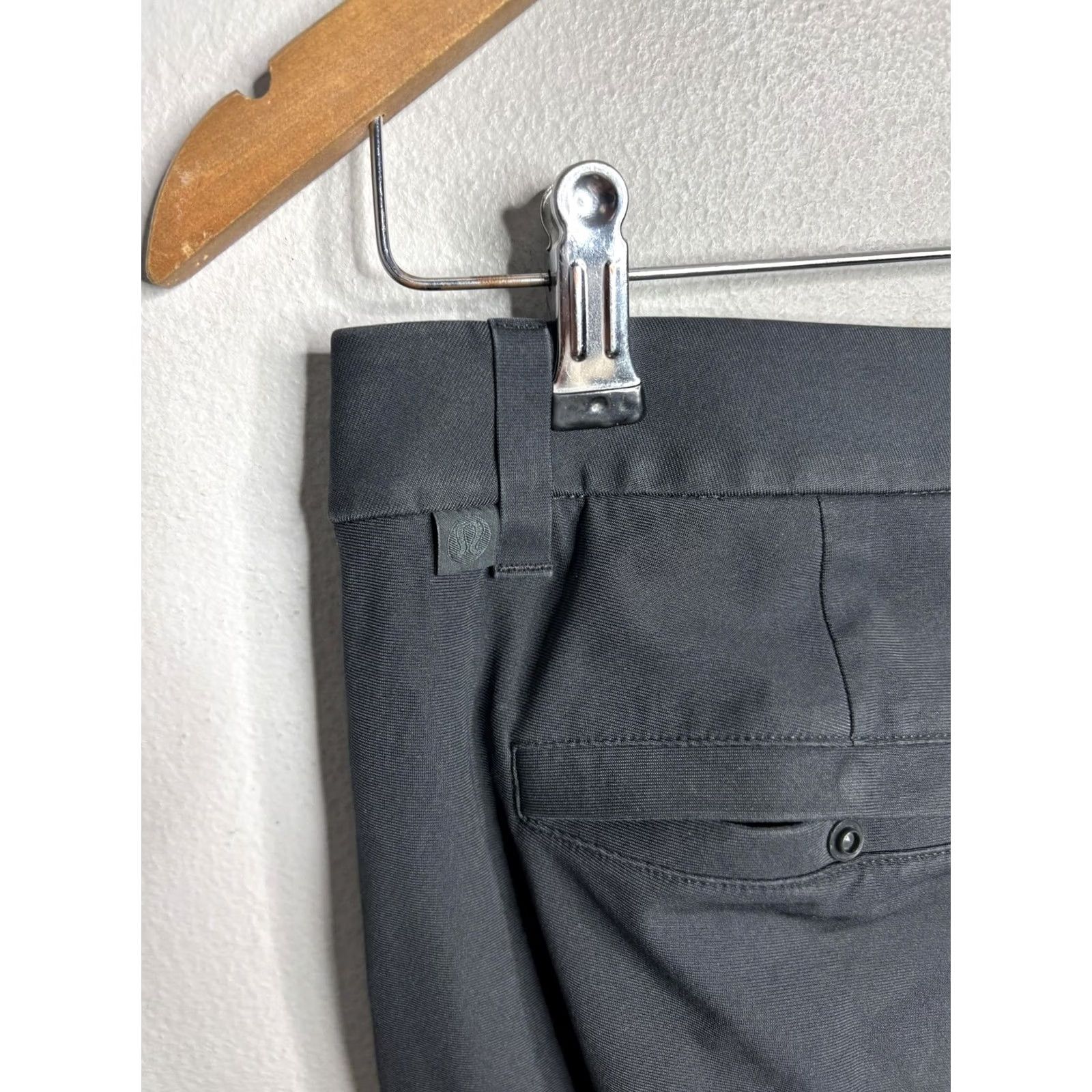 Lululemon Lululemon Mens Pants ABC Classic Tapered Commission Stretch Work Office Black 32 Size US 32 / EU 48 - 6 Thumbnail
