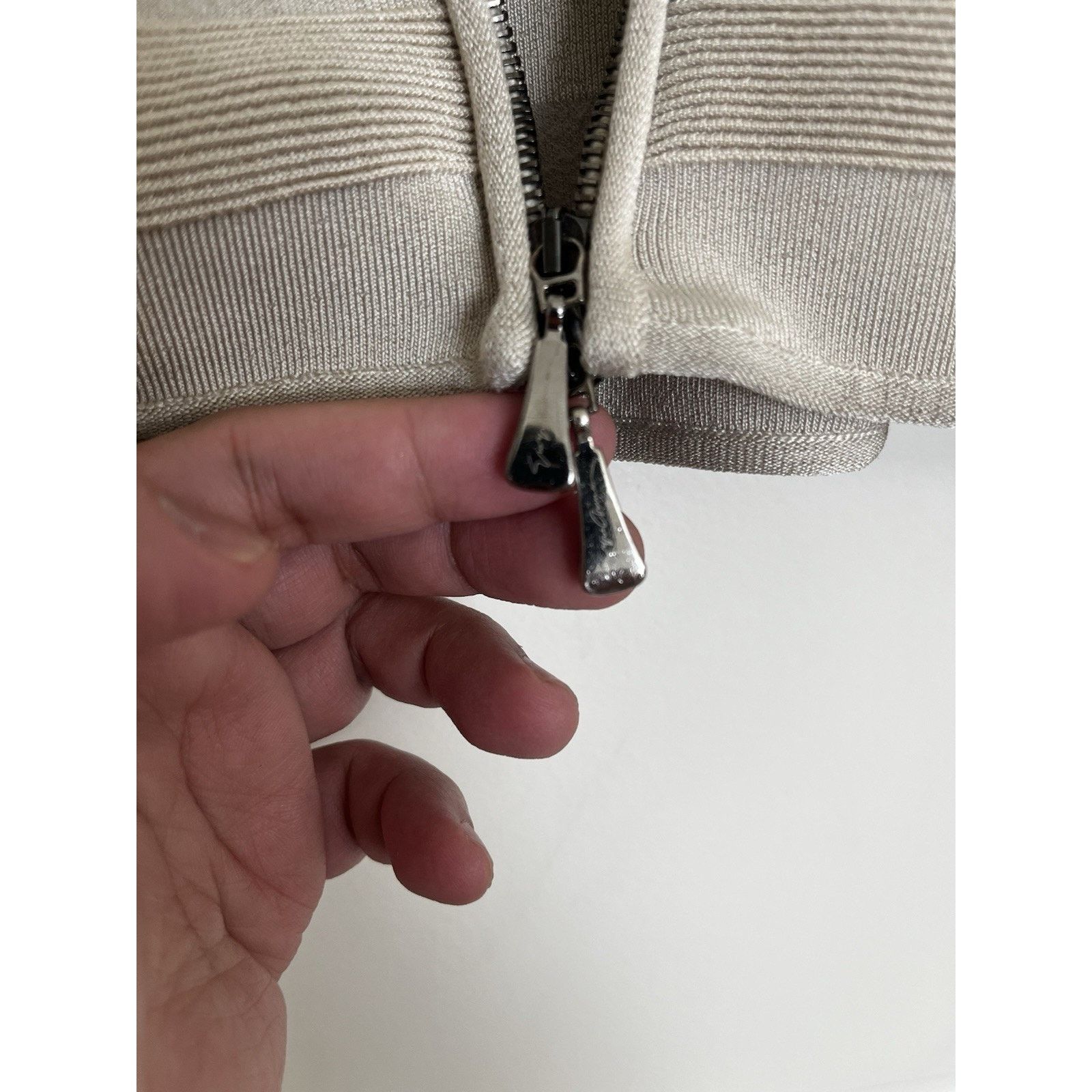 Giorgio Armani Giorgio Armani Jacket W IT 50 Beige Made In Italy Designer Size L / US 10 / IT 46 - 4 Thumbnail