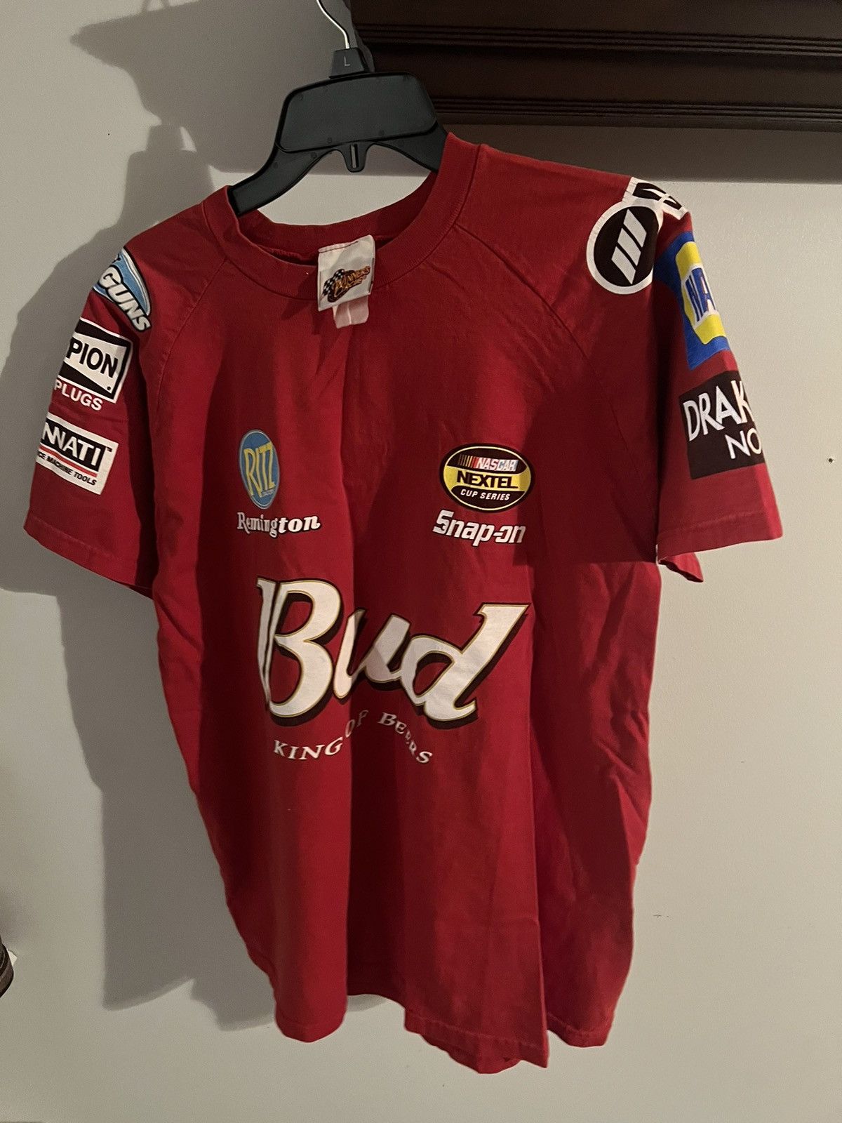 Streetwear × Vintage NASCAR Dale Earnhardt Auto Print Jersey Tee Size US M / EU 48-50 / 2 - 2 Thumbnail