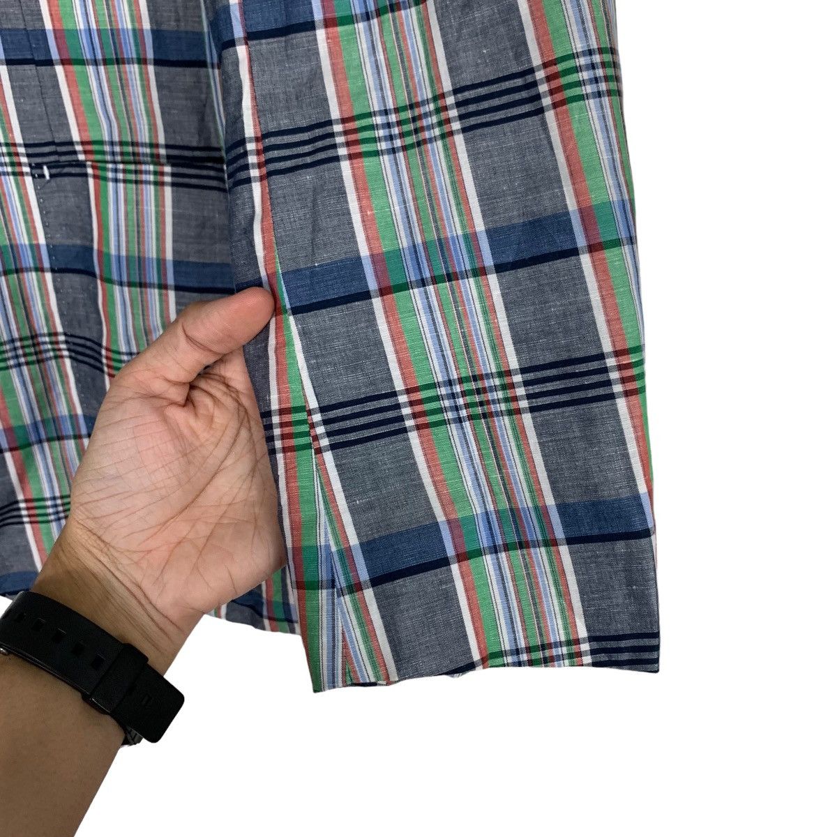 BLACK LABEL Crestbridge Checked Suit Jacket #0943-C42