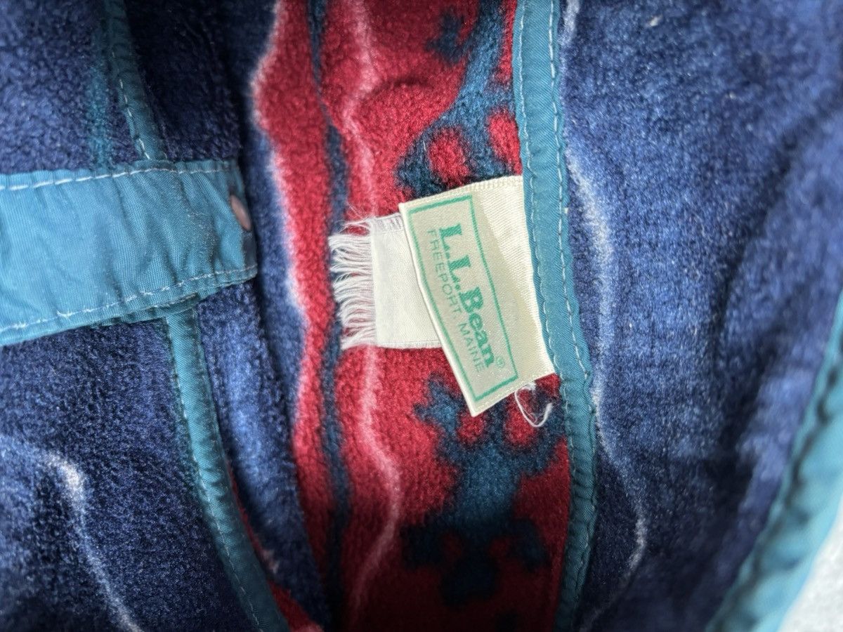 Vintage LL Bean Half Button Fleece