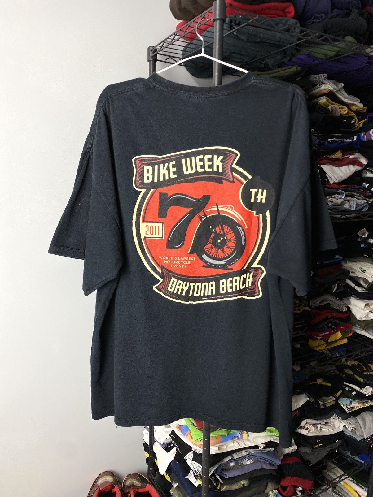 West Coast Choppers Vintage 2011 Daytona Beach Bike Week T Shirt Size US XXL / EU 58 / 5 - 1 Thumbnail