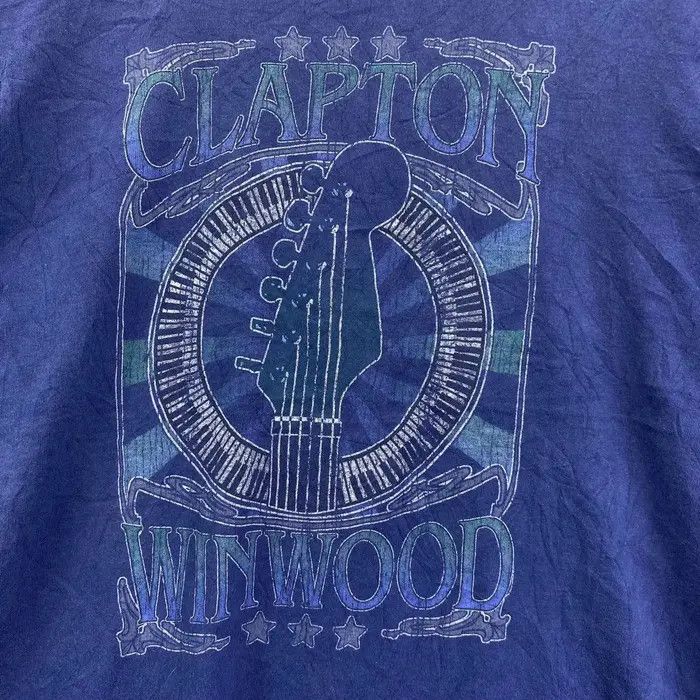 Band Tees Vtg ERIC CLAPTON TOUR Steve Windwood Japan Tee Shirt Size US L / EU 52-54 / 3 - 4 Thumbnail