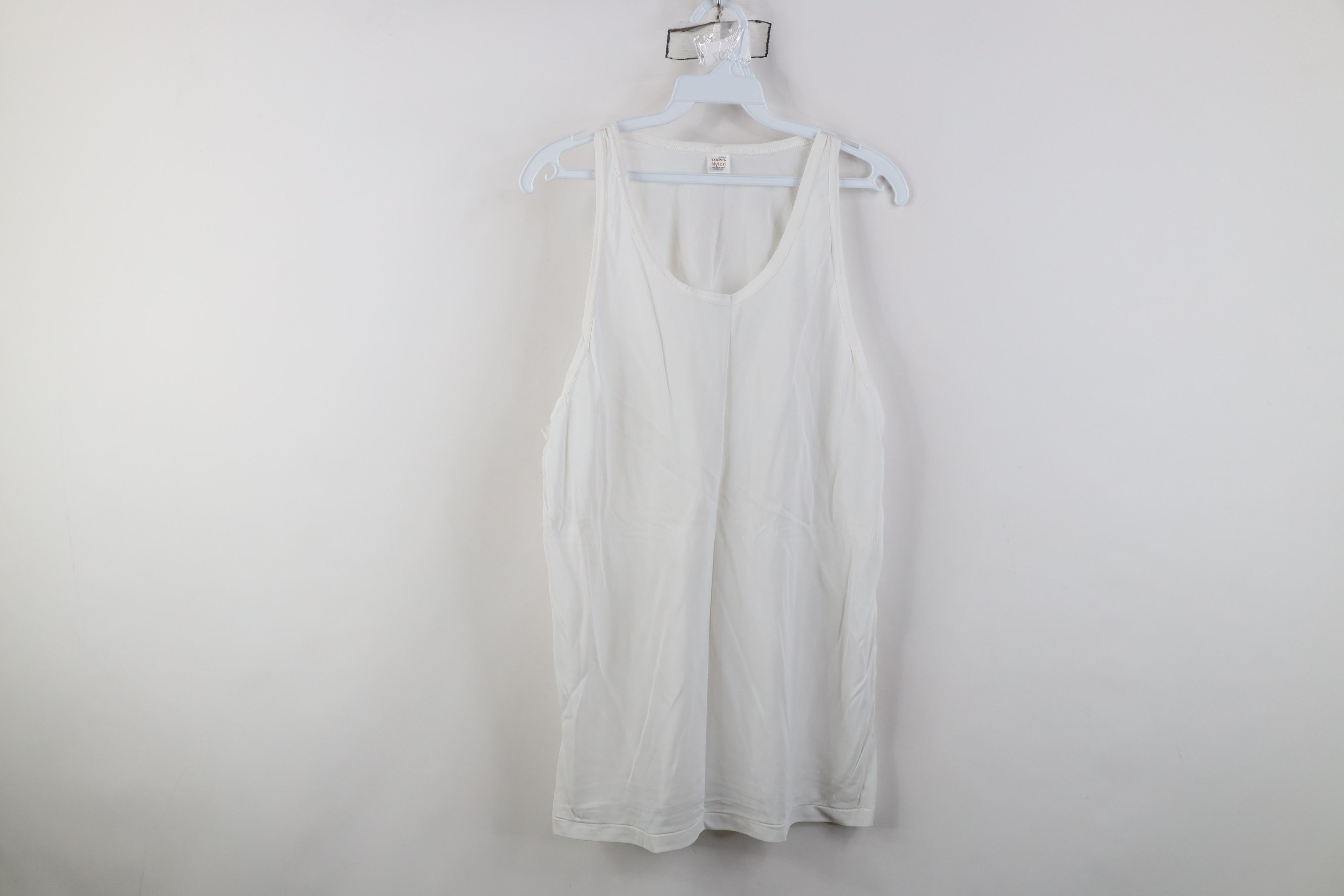 Vintage Vintage 70s Streetwear Tank Top T-Shirt Tricot Nylon USA Size US L / EU 52-54 / 3 - 1 Thumbnail
