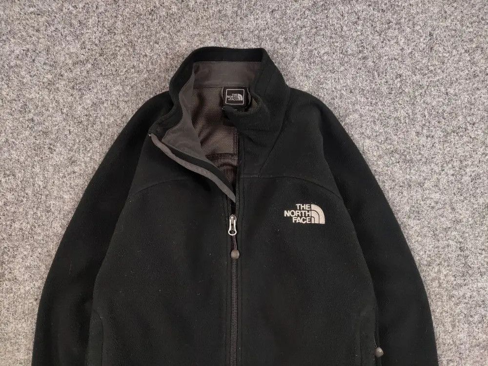 The North Face Vintage 90's The North Face Windwall Fleece Zip Black Jacket Size US M / EU 48-50 / 2 - 2 Thumbnail