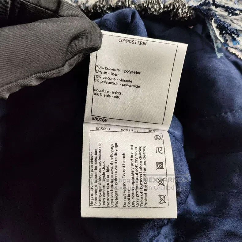 Chanel Chanel Waterfall series tweed coat Size XXS / US 00 / IT 34 - 8 Thumbnail