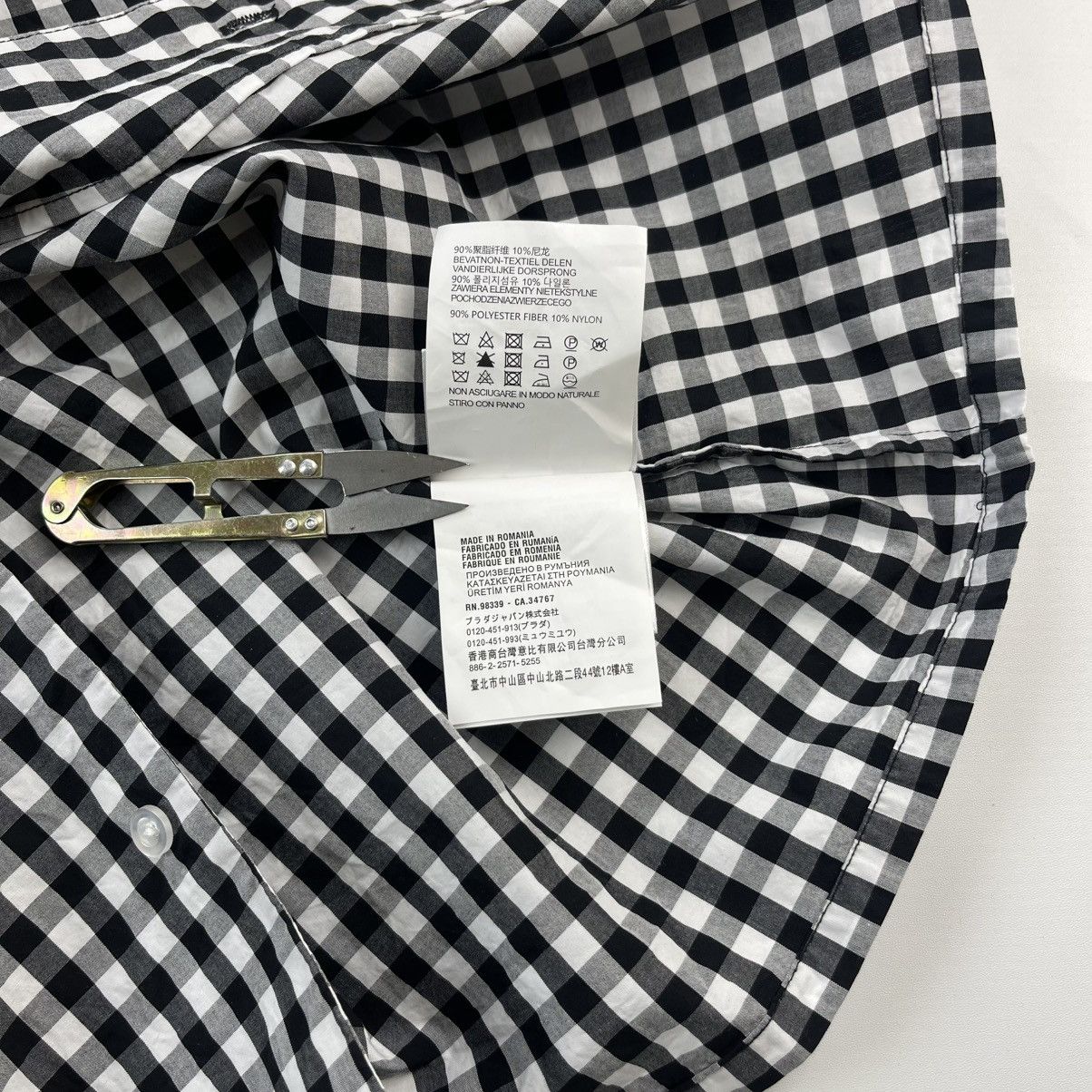 Miu Miu MIU MIU Short Sleeve Shirt Size S / US 4 / IT 40 - 7 Thumbnail
