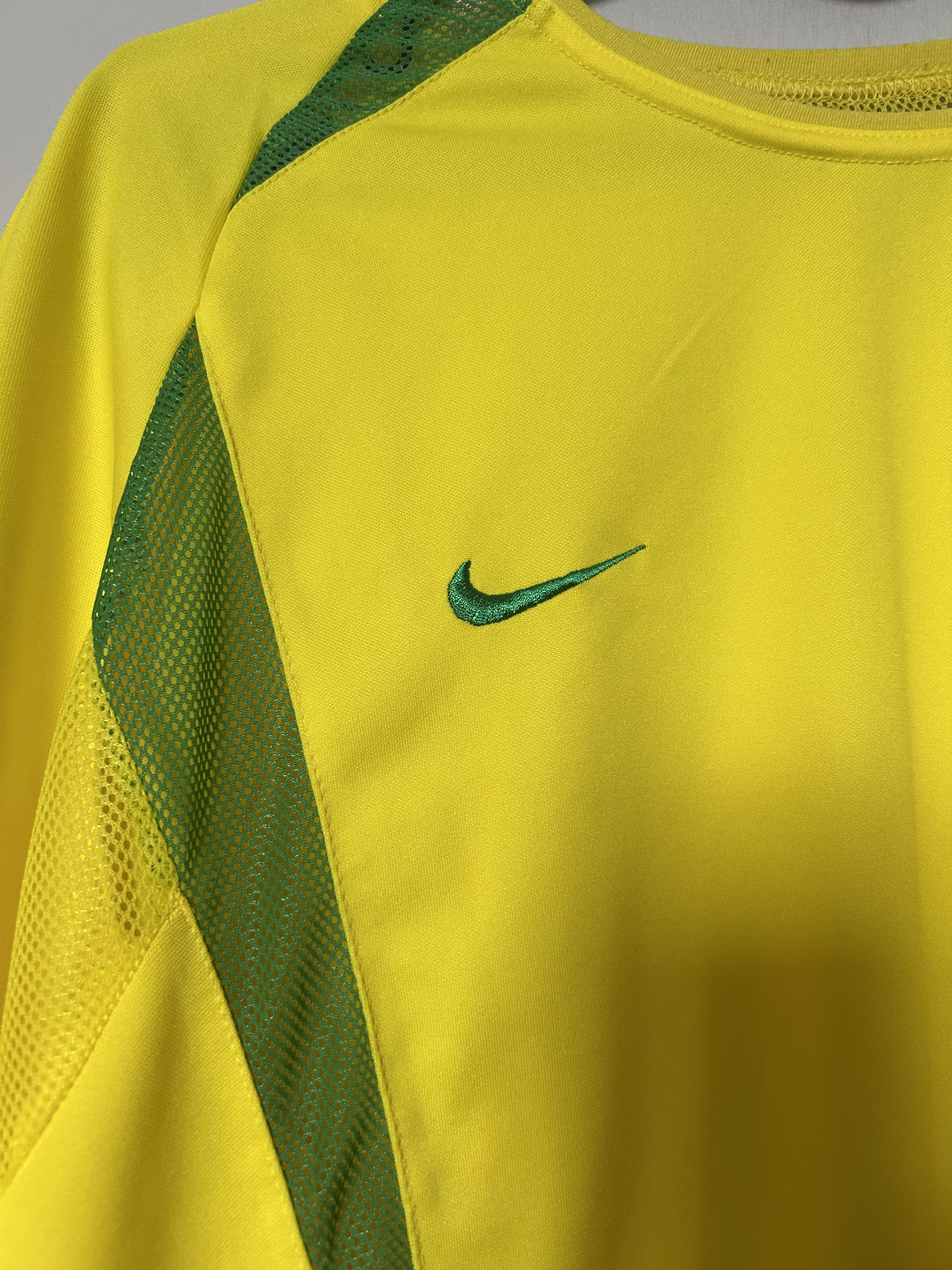 Nike Vintage BRAZIL 2002 - 2004 - XL - Nike - UNIQUE Size US XL / EU 56 / 4 - 3 Thumbnail