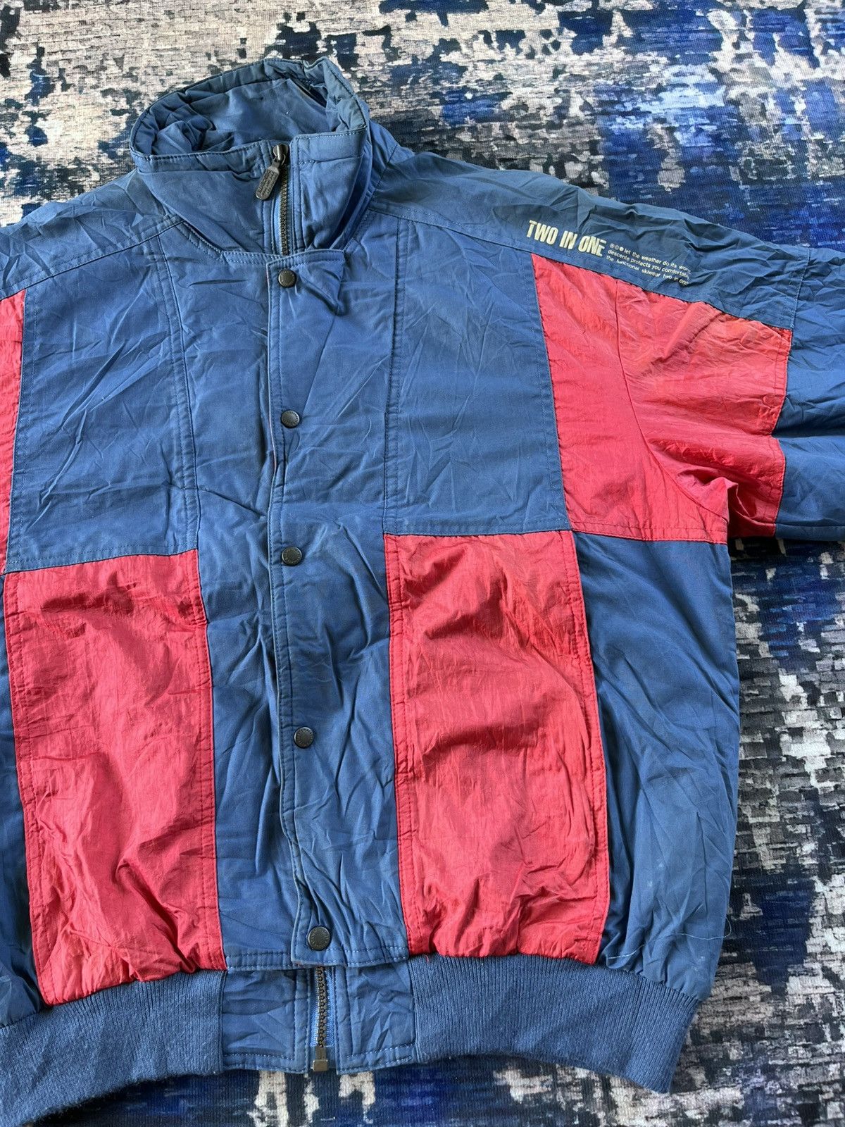 Descente × Japanese Brand RARE Vintage Descente Two In One Ski Jacket 90s Size US L / EU 52-54 / 3 - 4 Thumbnail