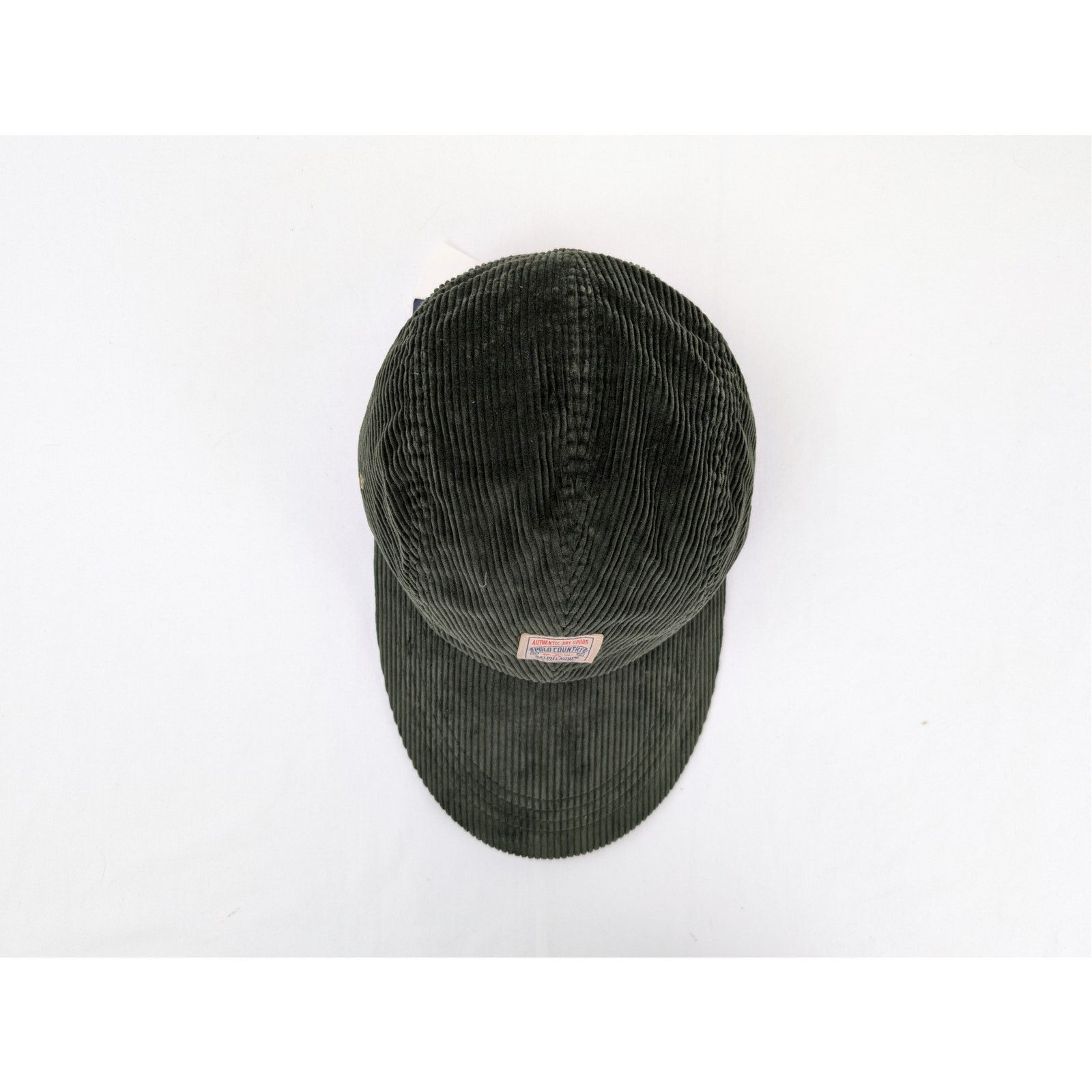 Ralph Lauren o1rshd1 CC20 Size: OS/ corduroy leather strap back Cap / hat Size ONE SIZE - 8 Thumbnail