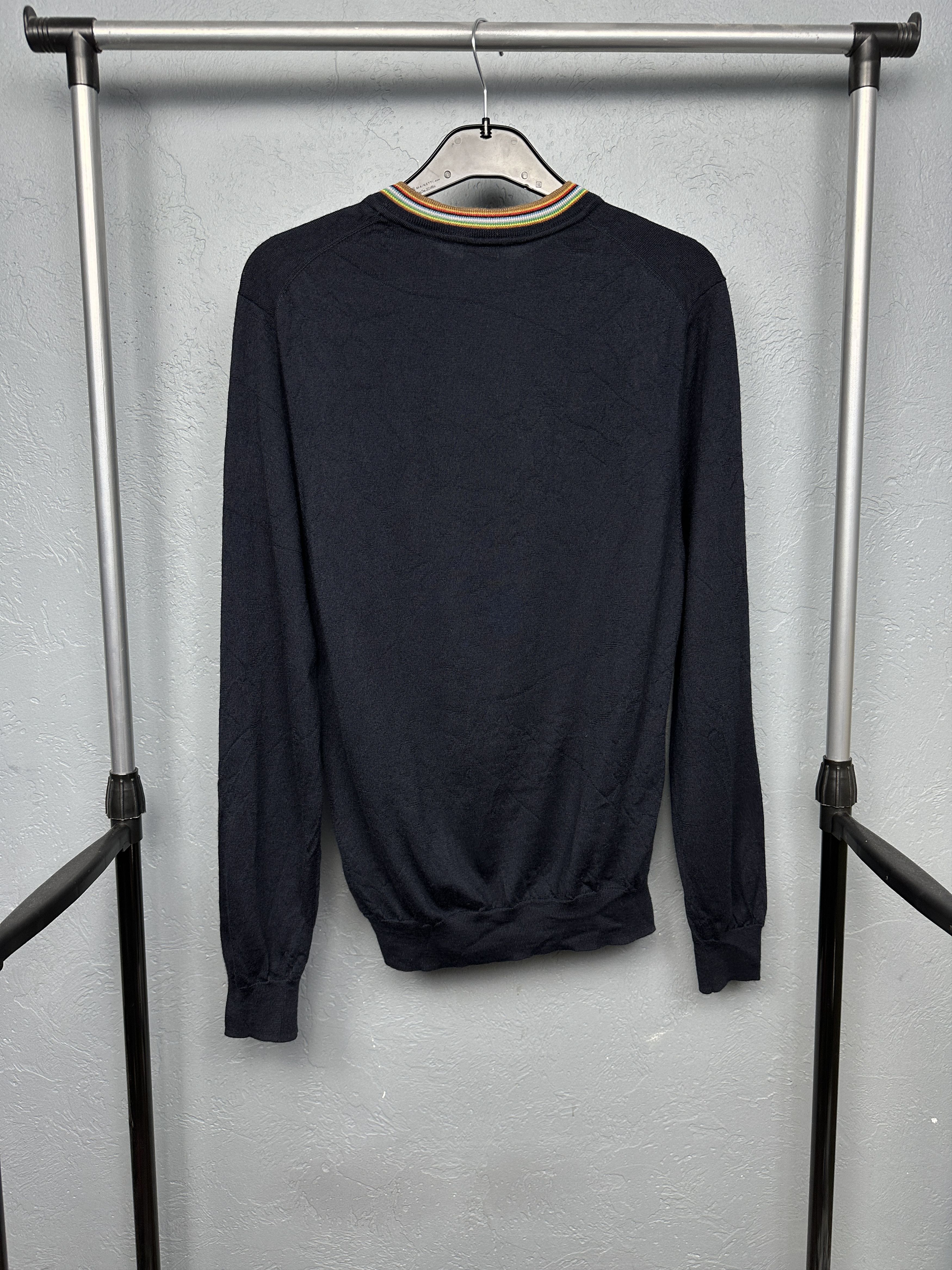 Paul Smith Paul Smith Mens Merino Wool Sweater Size US L / EU 52-54 / 3 - 6 Thumbnail