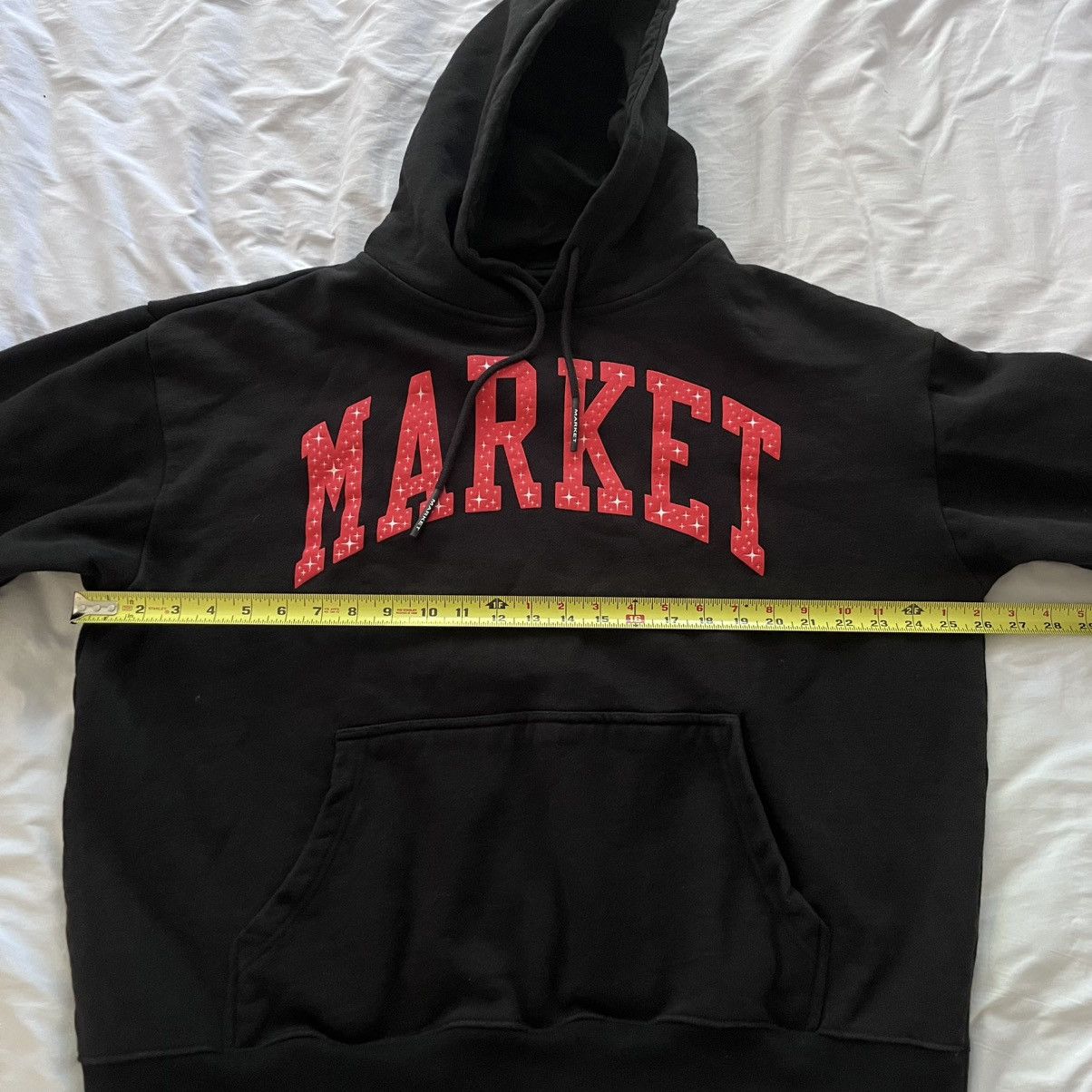 Market Market Arc Puff Print Hoodie FW21 Mens Size Large Black Size US L / EU 52-54 / 3 - 7 Thumbnail