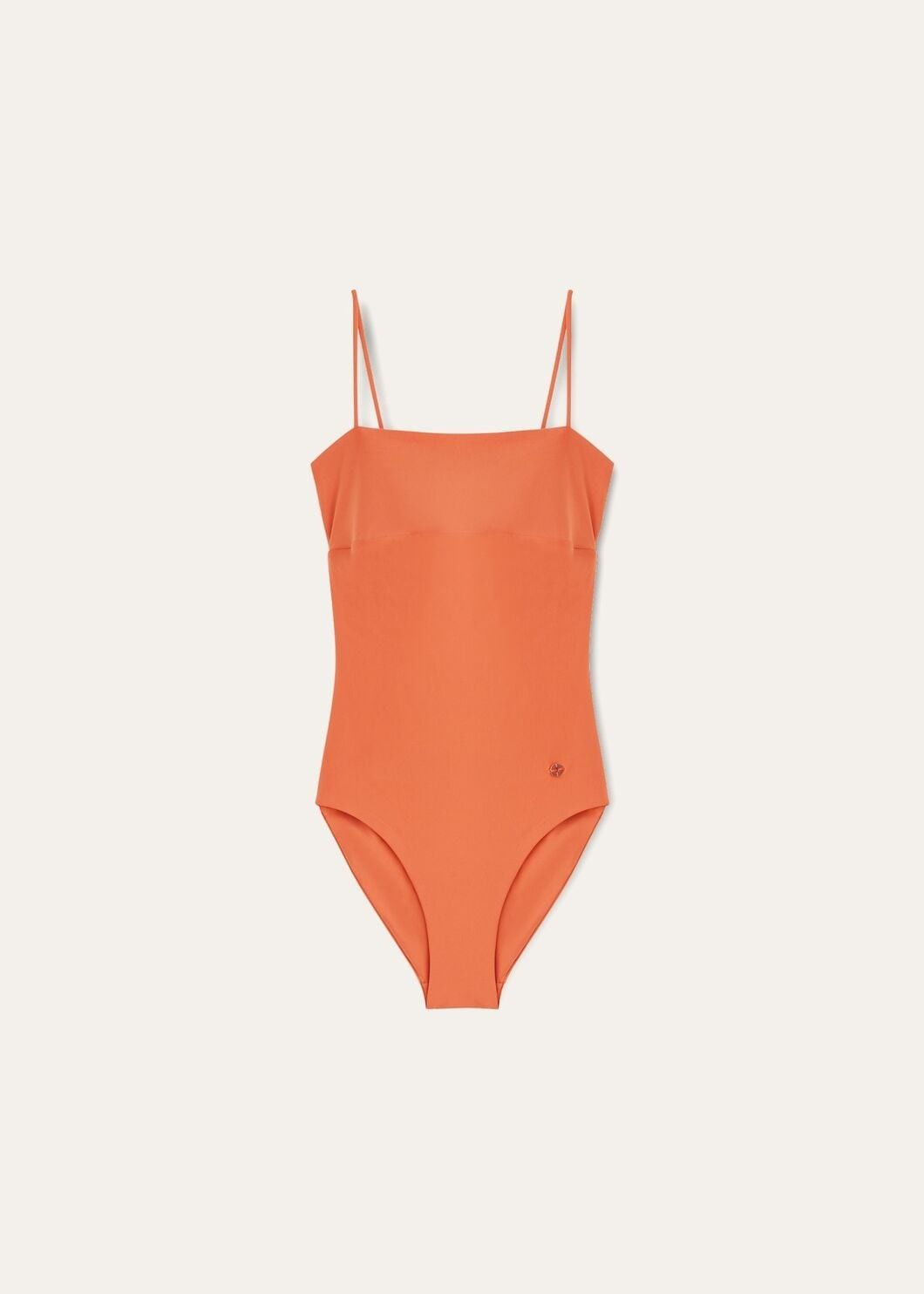 Loro Piana o1srvl11e0725 FAN3477 One-piece Swimsuit in Orange Size XS / US 0-2 / IT 36-38 - 1 Thumbnail