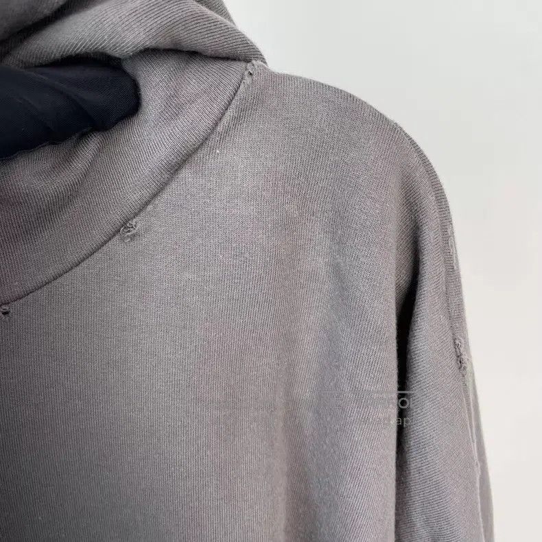 Balenciaga Balenciaga Charcoal Grey Distressed Coca-Cola Logo Hooded Size US XL / EU 56 / 4 - 6 Thumbnail