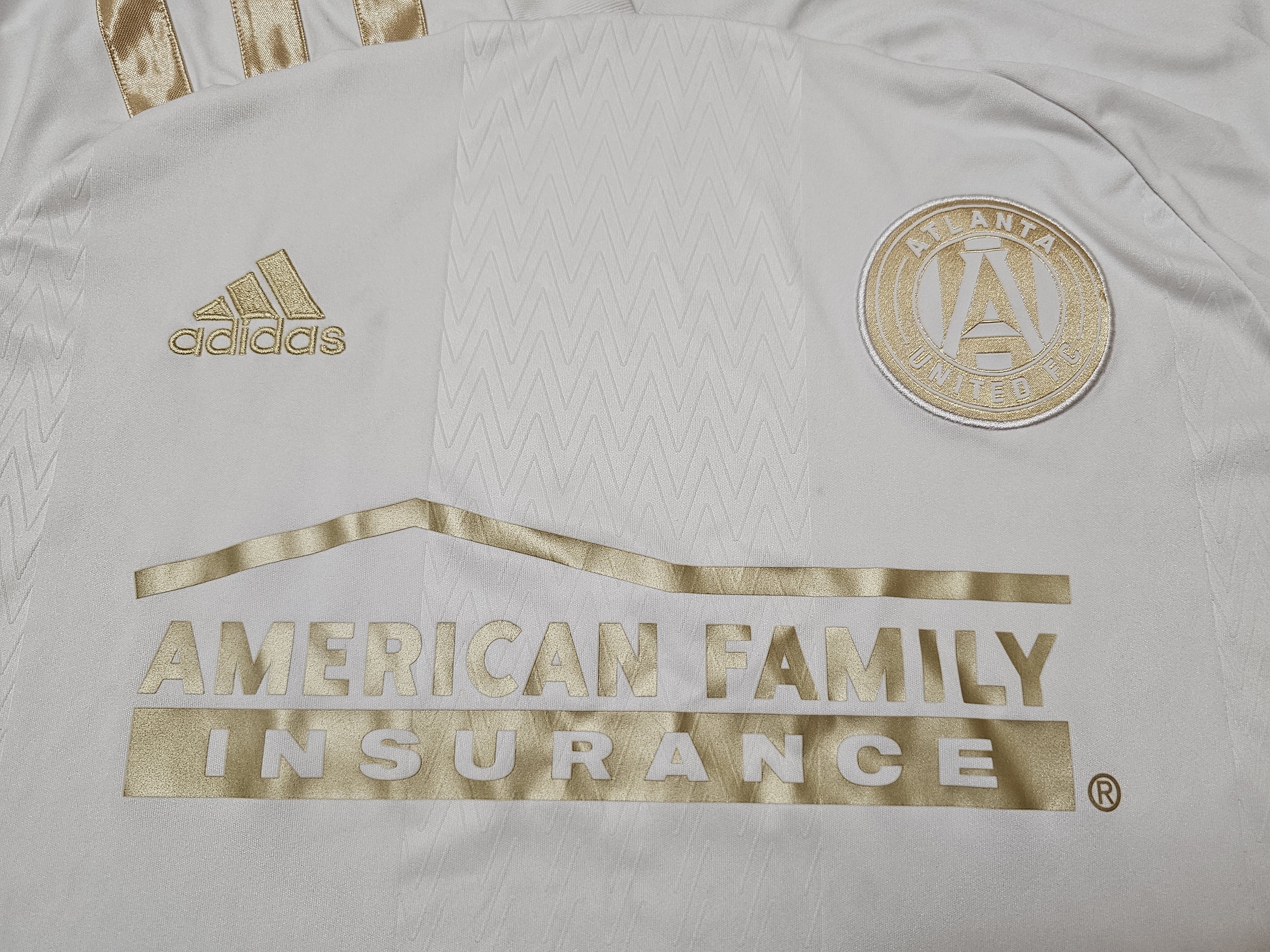 Adidas ATLANTA UNITED 2020 2022 AWAY FOOTBALL SHIRT SOCCER JERSEY Size US S / EU 44-46 / 1 - 3 Thumbnail
