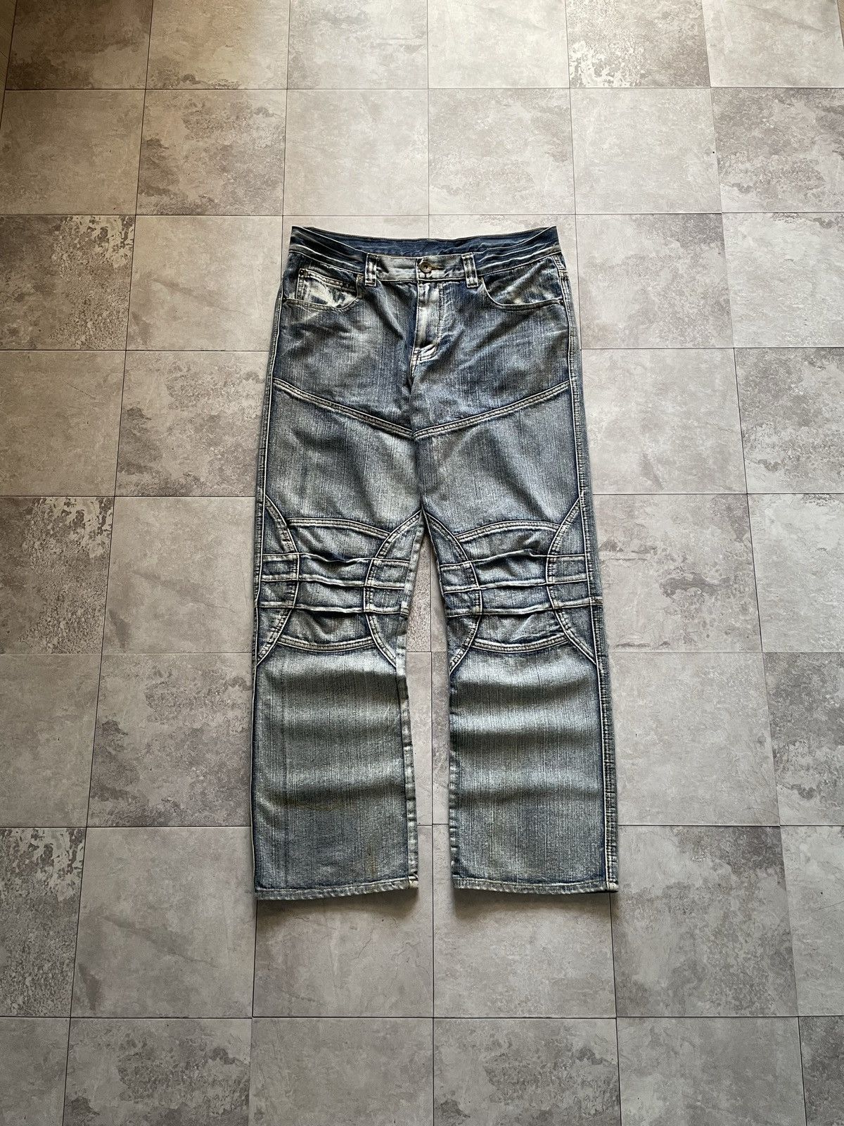 If Six Was Nine Vintage Japan Washed Faded Jeans If Six Was Nine Kmrii Vibe Size 34" / US 12 / IT 48 - 1 Thumbnail