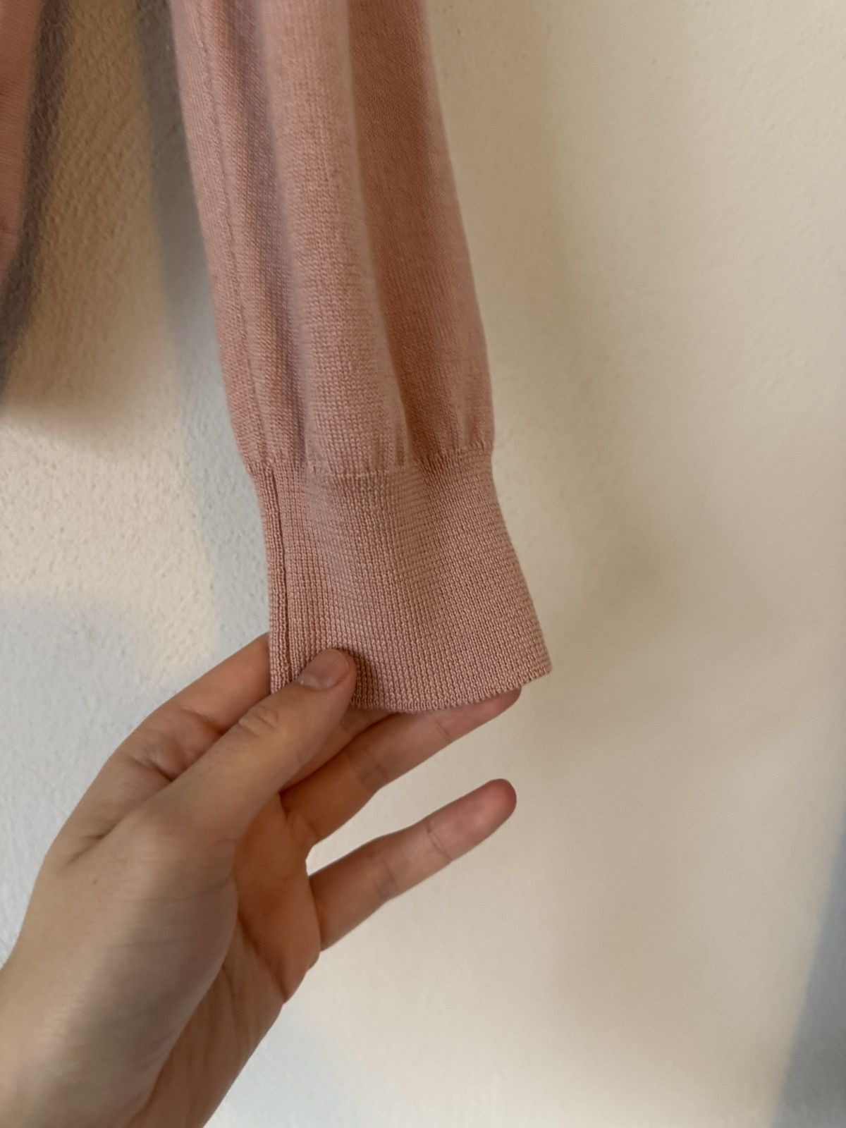 Gucci Gucci Blush Pink Cashmere Silk Wool Knit Sweater Size US L / EU 52-54 / 3 - 5 Thumbnail