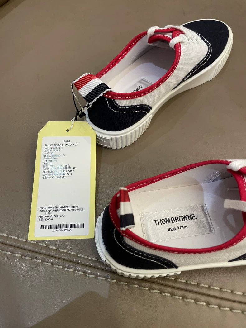 Thom Browne Thom Browne Color-matched casual shoes Size US 5.5 / IT 35.5 - 3 Thumbnail