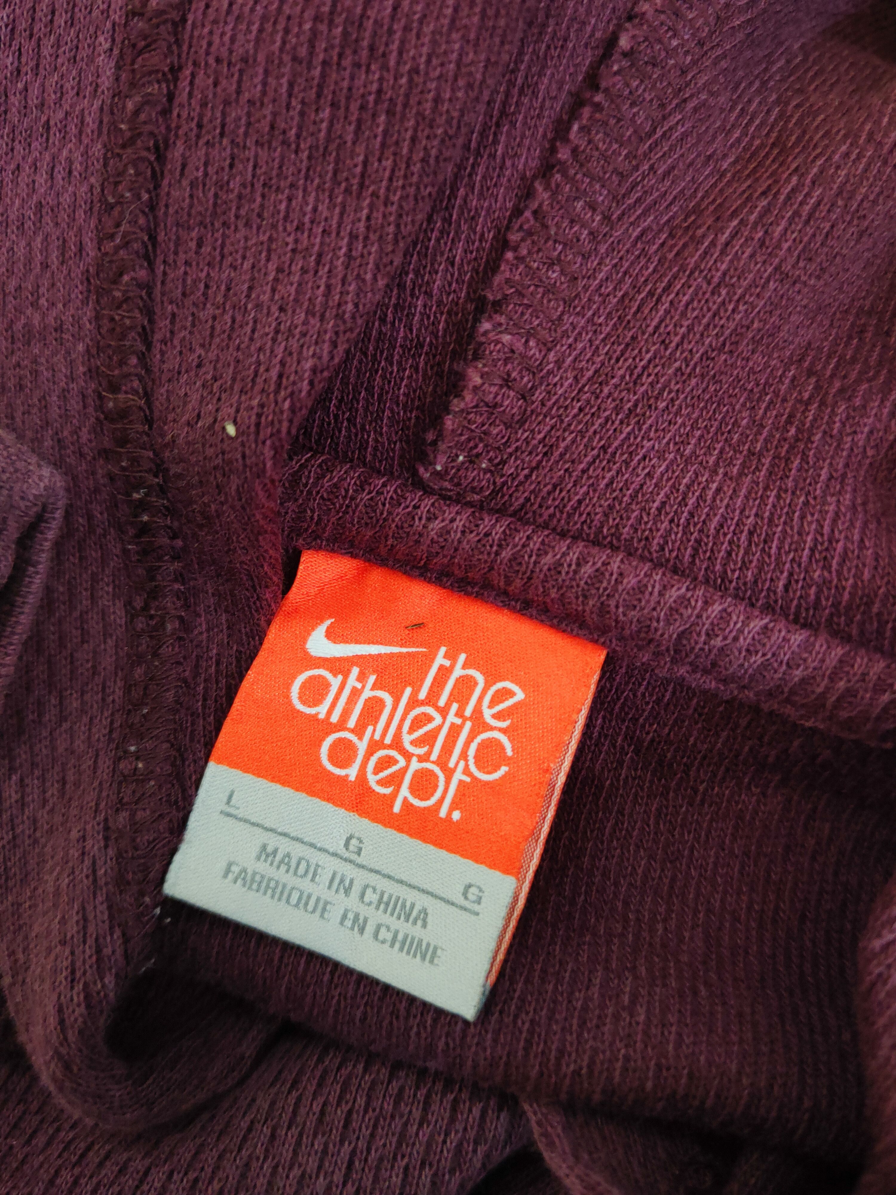 Japanese Brand × Vintage VINTAGE 💥 The Athletic Dept. Purple Hoodie Sweaters Size US L / EU 52-54 / 3 - 14 Thumbnail