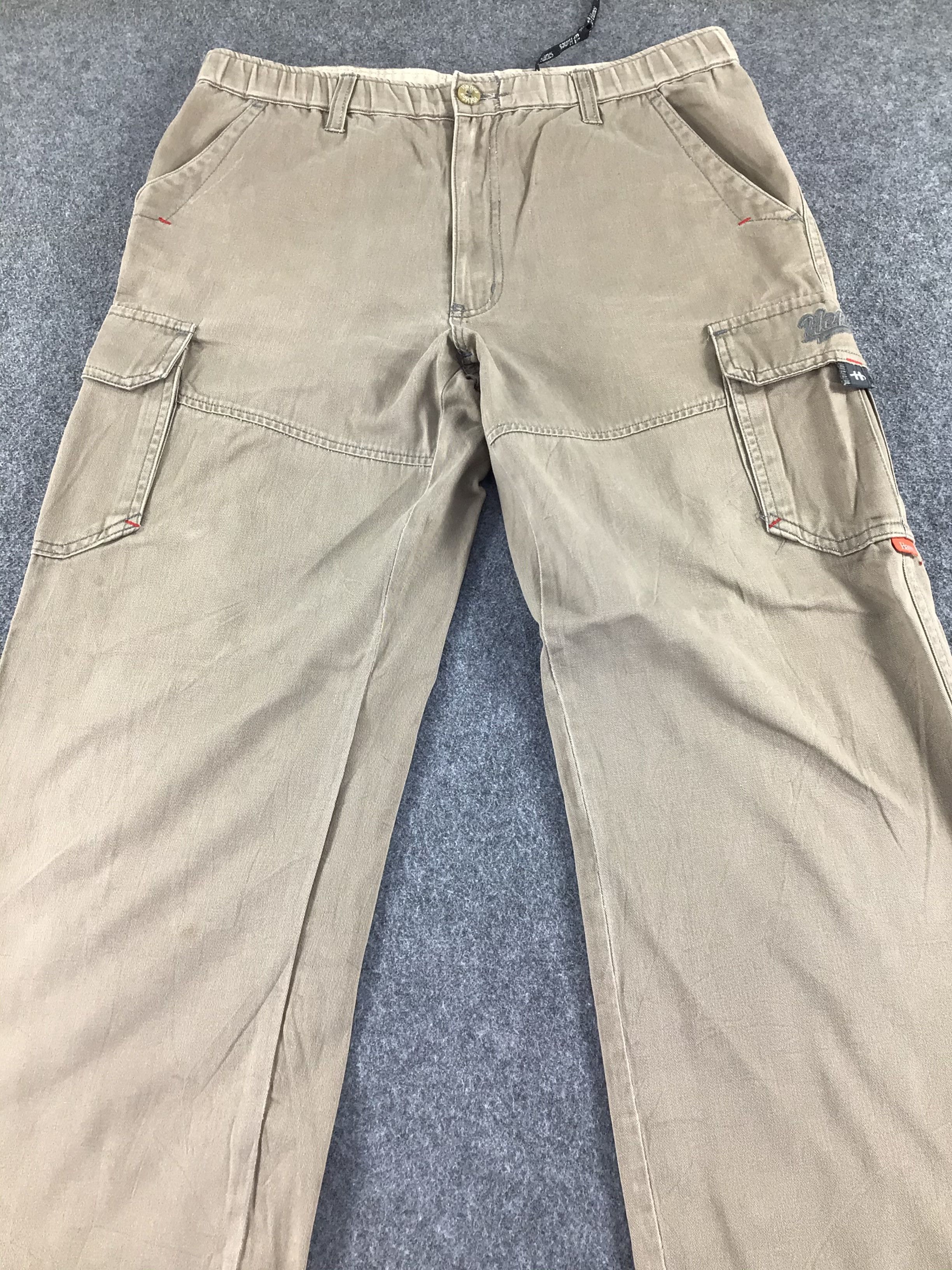 Hanes Hanes Multi Pocket Cargo Pant-J121 Size US 33 - 3 Thumbnail