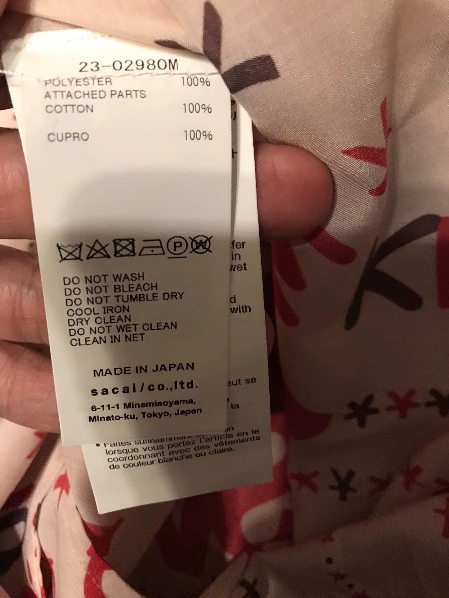 Sacai Sacai Short-Sleeve Shirt Double Pocket Logo New Size4 Size US XL / EU 56 / 4 - 5 Thumbnail