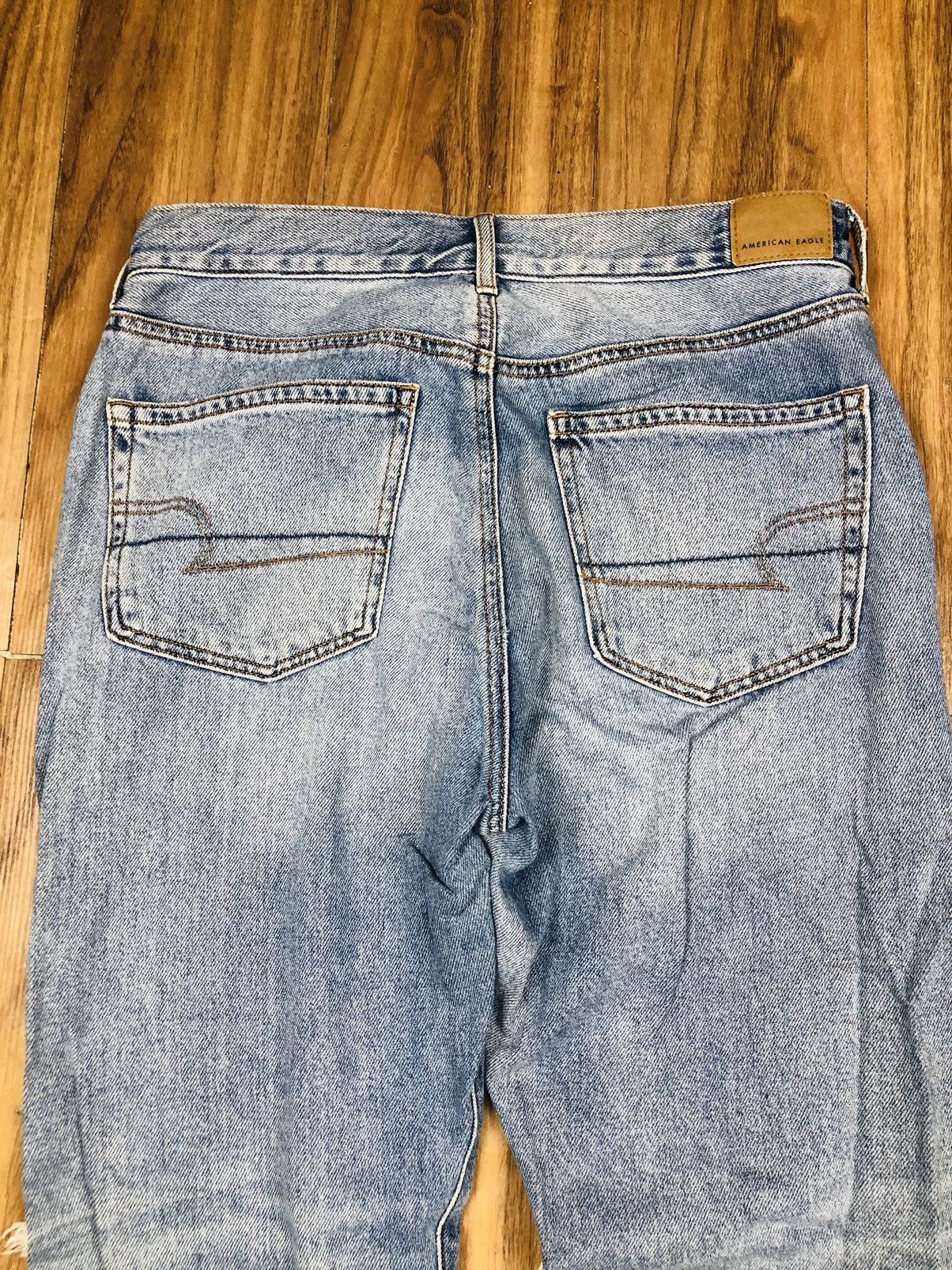 American Eagle Outfitters American Eagle Patch Design Jeans (35) Size US 30 / EU 46 - 19 Thumbnail
