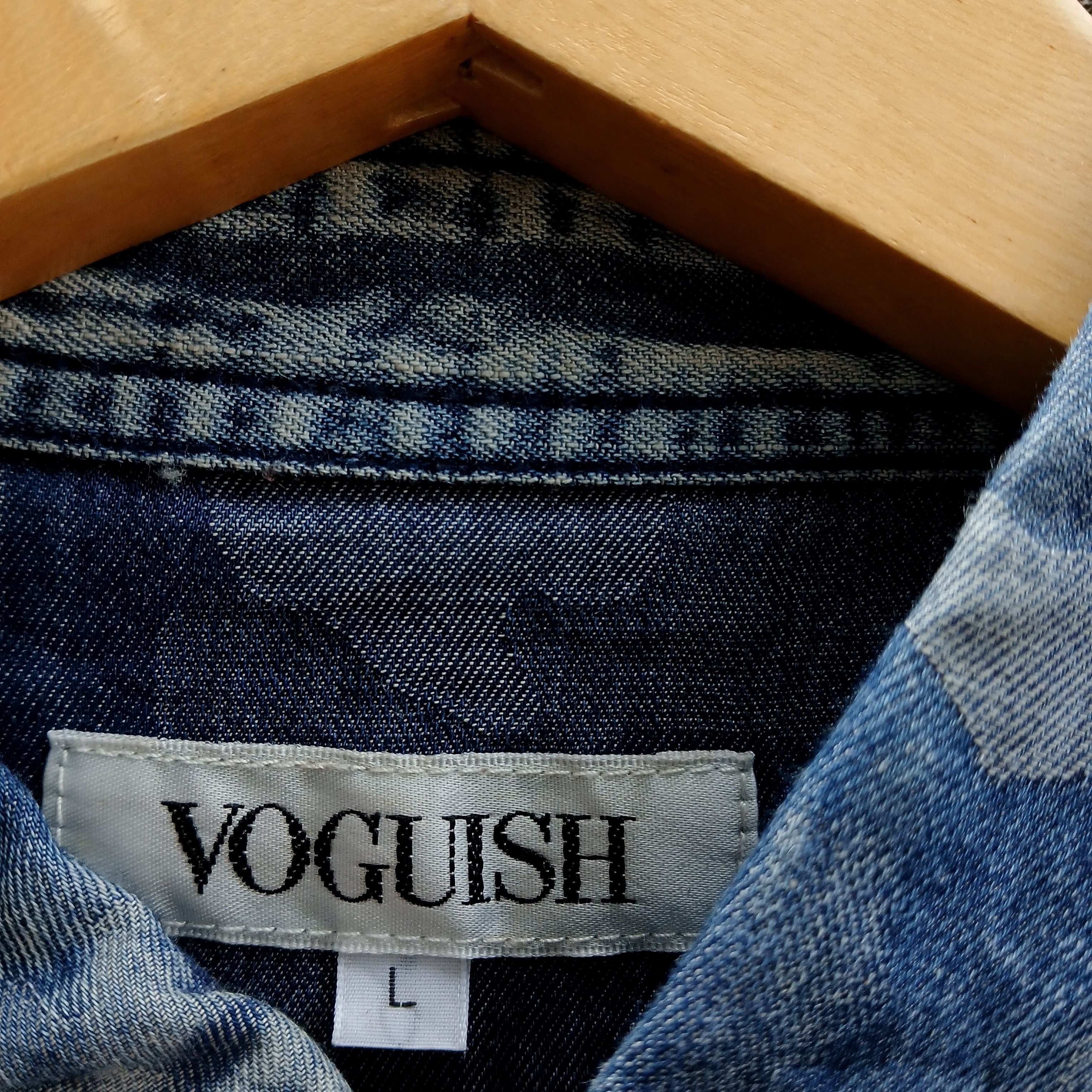 Japanese Brand Vintage shirts voguish camo denim japan Size US M / EU 48-50 / 2 - 7 Thumbnail