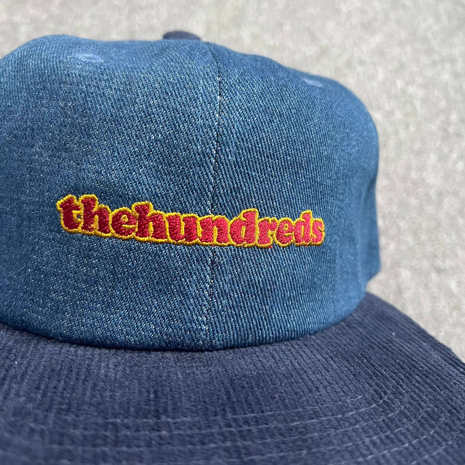 The Hundreds The Hundreds Bomb Embroidered Baseball Visor Q7 Size ONE SIZE - 2 Thumbnail