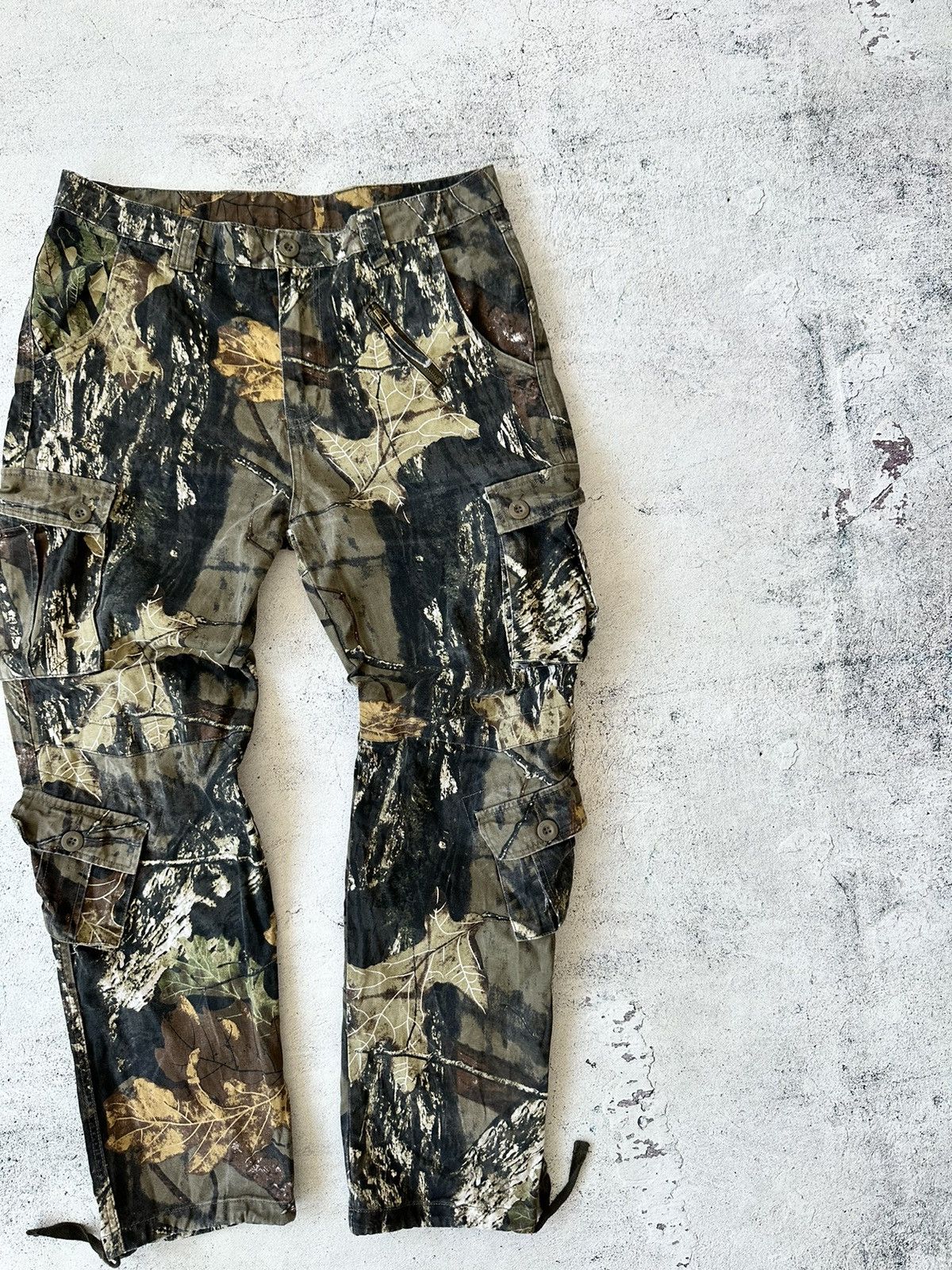 Realtree × Vintage Crazy Vintage Y2K Realtree Camo Baggy Pants Size US 34 / EU 50 - 2 Thumbnail