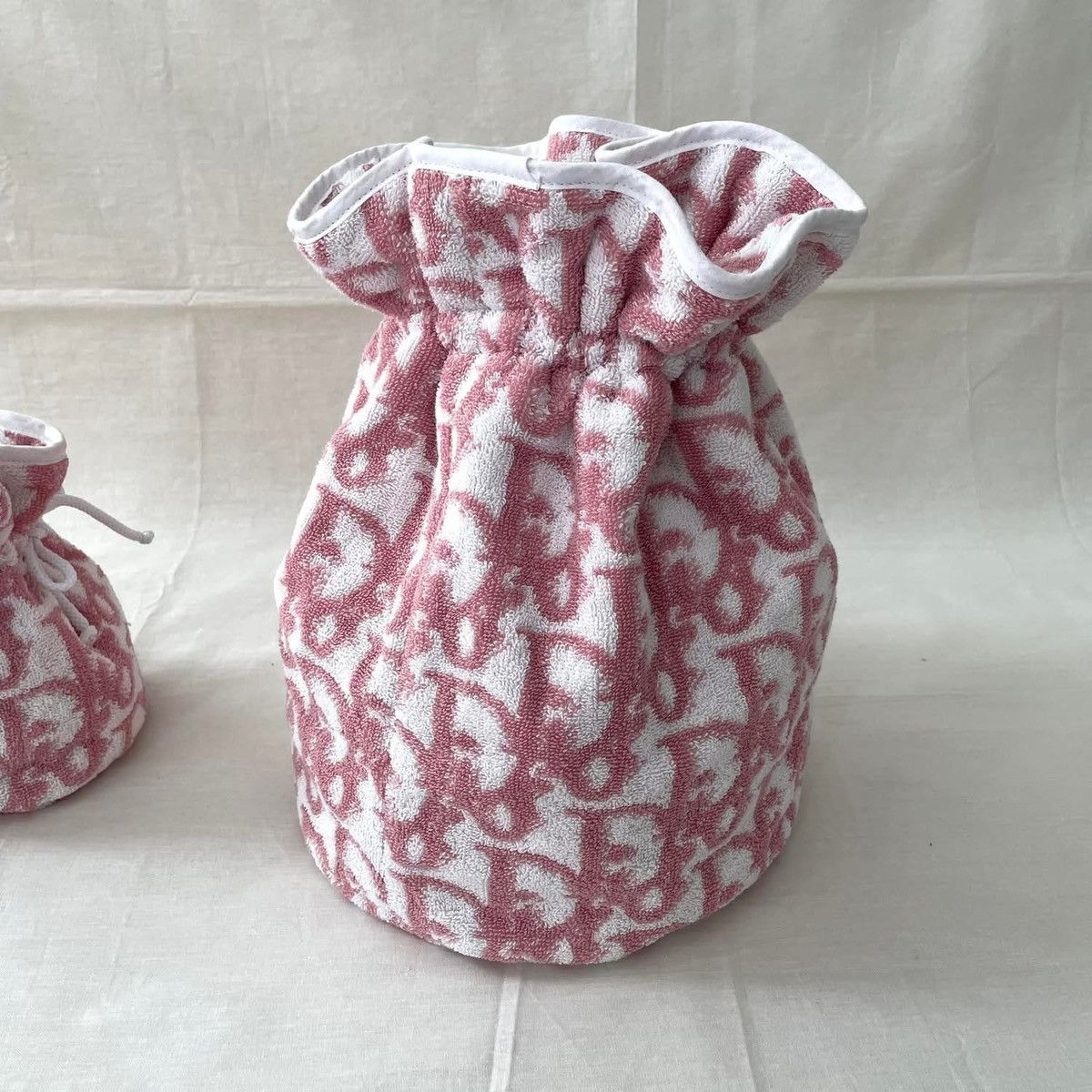 Dior 90s John Galliano For Christian Dior Pink Trotter Bucket Bag Size ONE SIZE - 3 Thumbnail