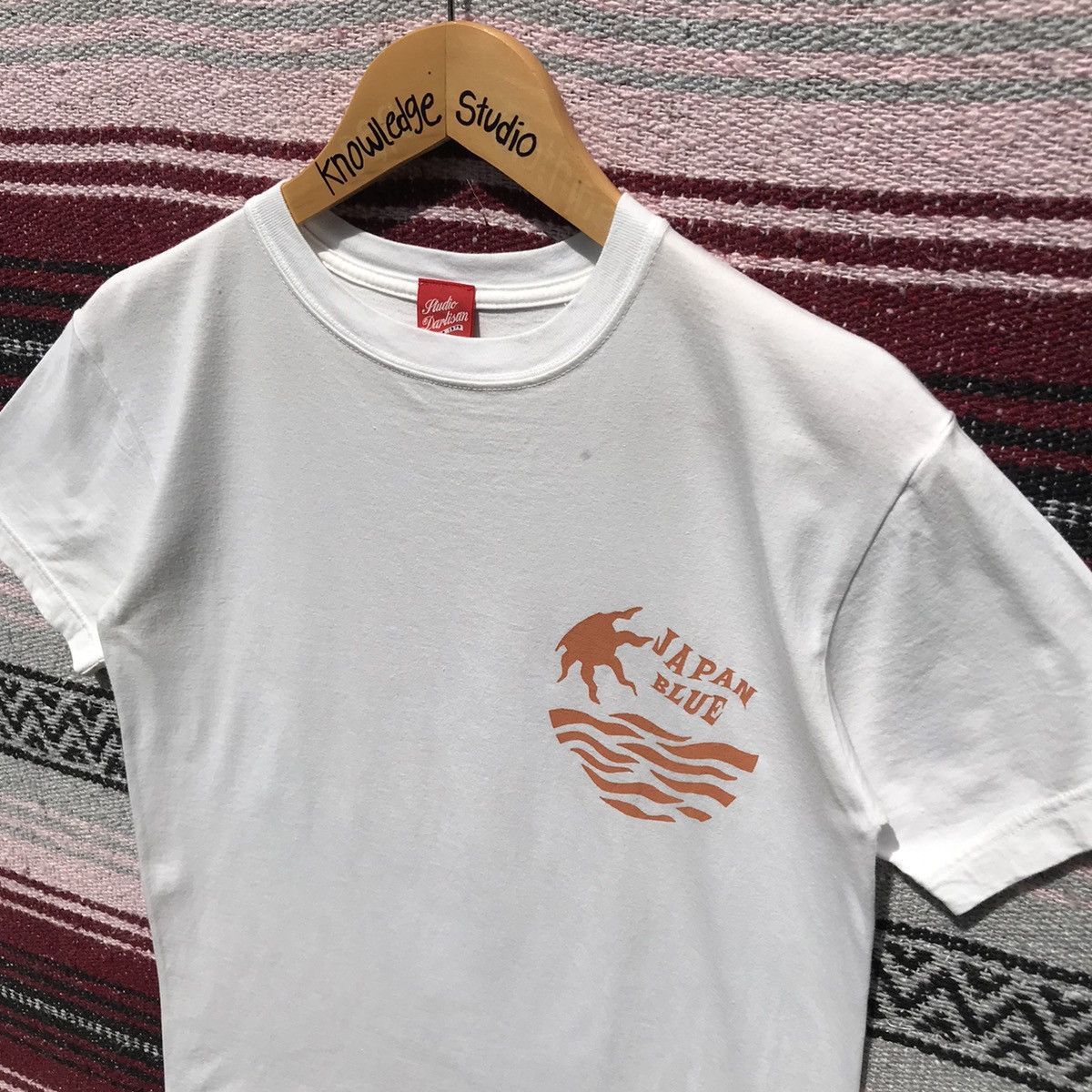 Japanese Brand Studio D’Artisan Japan Blue Endless Summer Tee JapaneseBrand Size US S / EU 44-46 / 1 - 8 Thumbnail